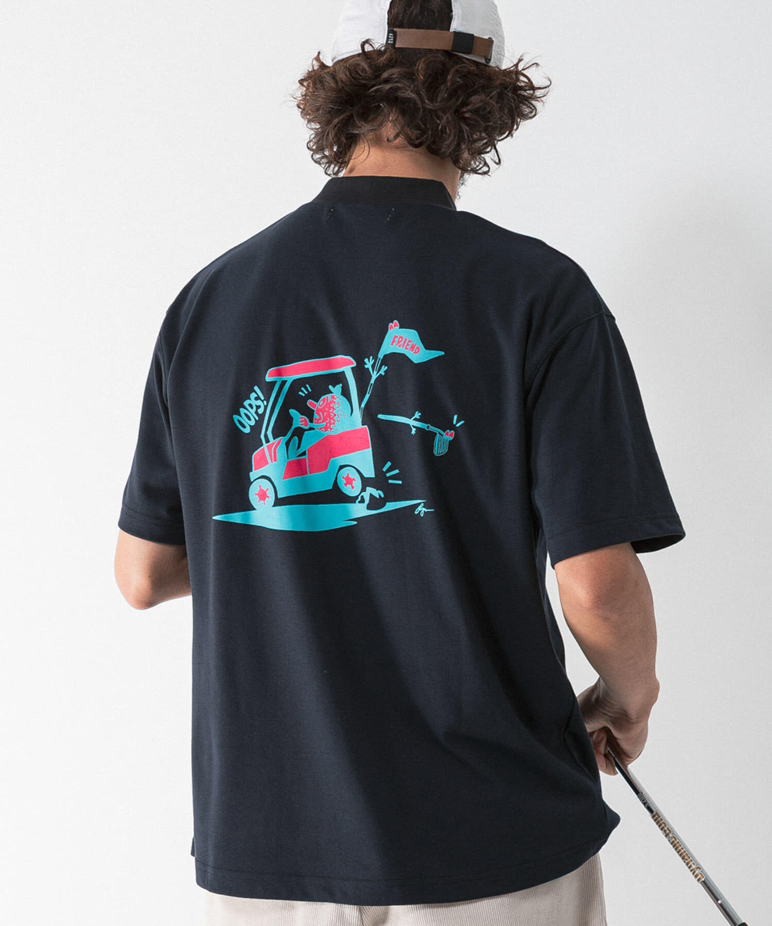 Sonny Label 「OOPS&times;RYUAMBE　コラボモックネックTシャツ」|Tシャツ・カットソー|