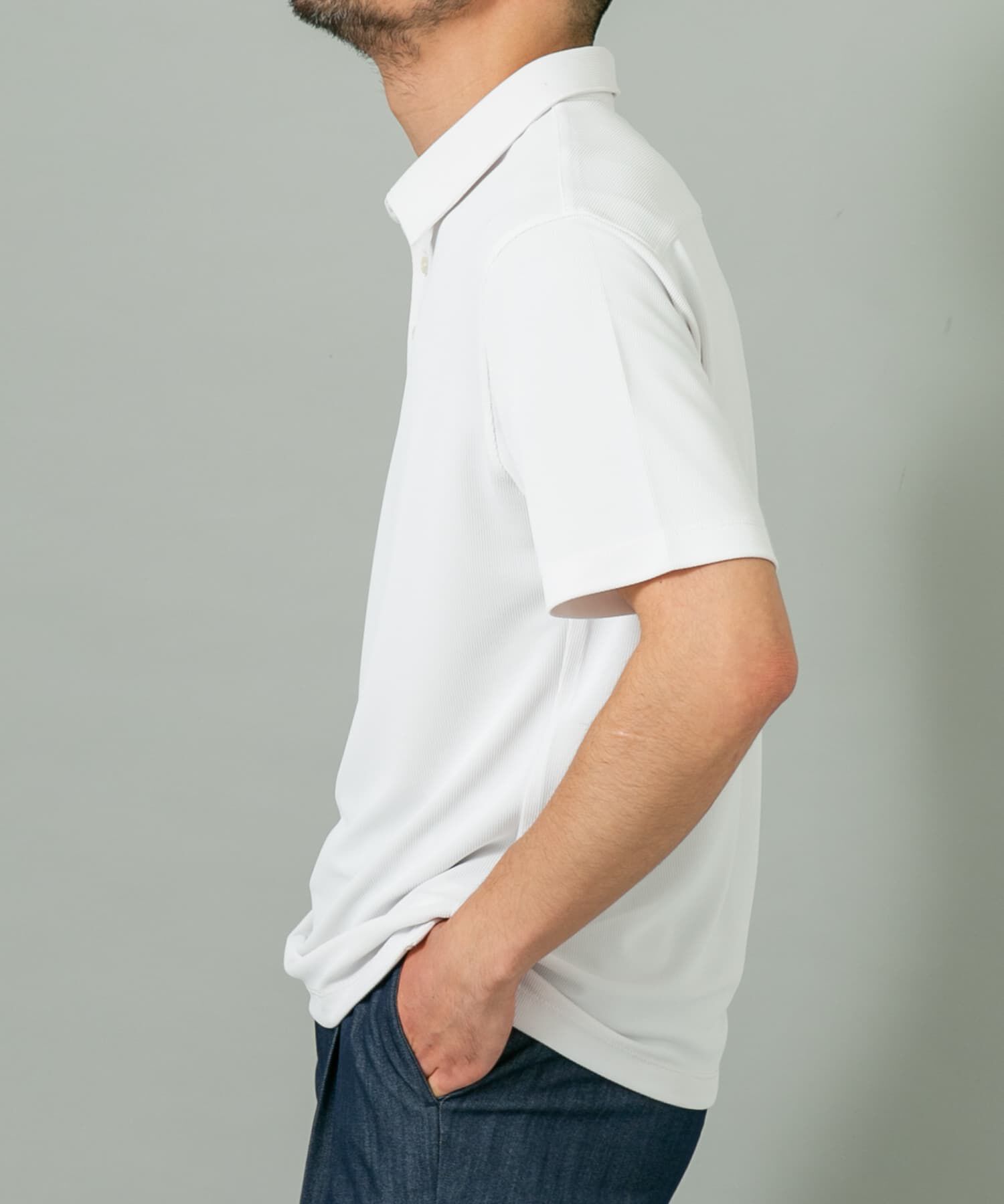 URBAN RESEARCH ROSSO「『XLｻｲｽﾞあり』『ｲｰｼﾞｰｹｱ / 接触冷感 / 速乾』ﾊｲﾊﾟﾌｫｰ  」|ポロシャツ|