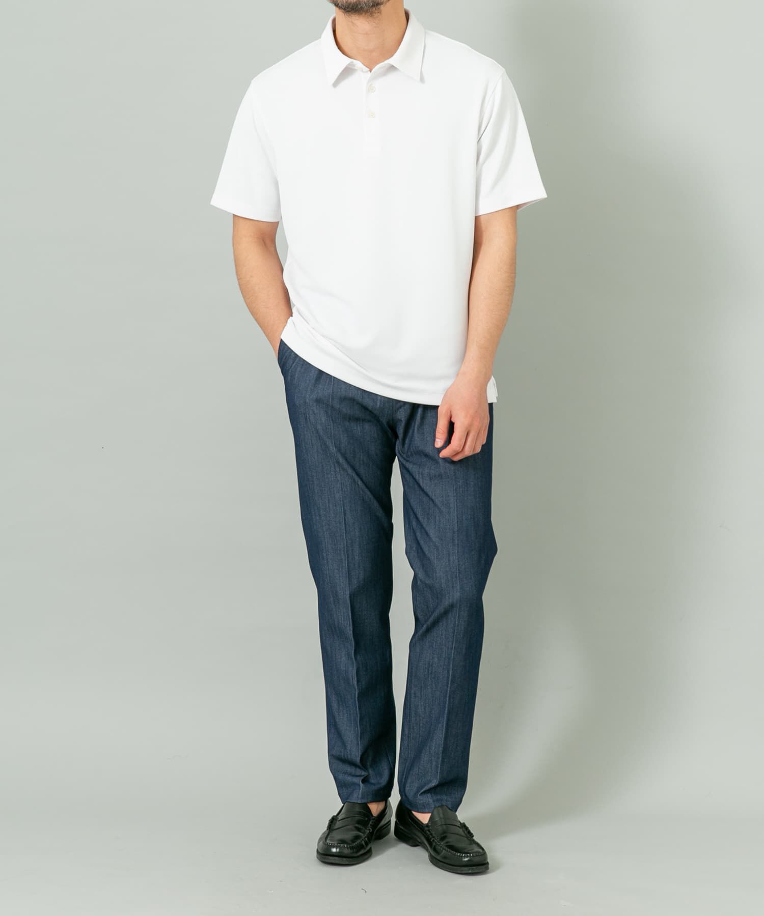 URBAN RESEARCH ROSSO「『XLｻｲｽﾞあり』『ｲｰｼﾞｰｹｱ / 接触冷感 / 速乾』ﾊｲﾊﾟﾌｫｰ  」|ポロシャツ|