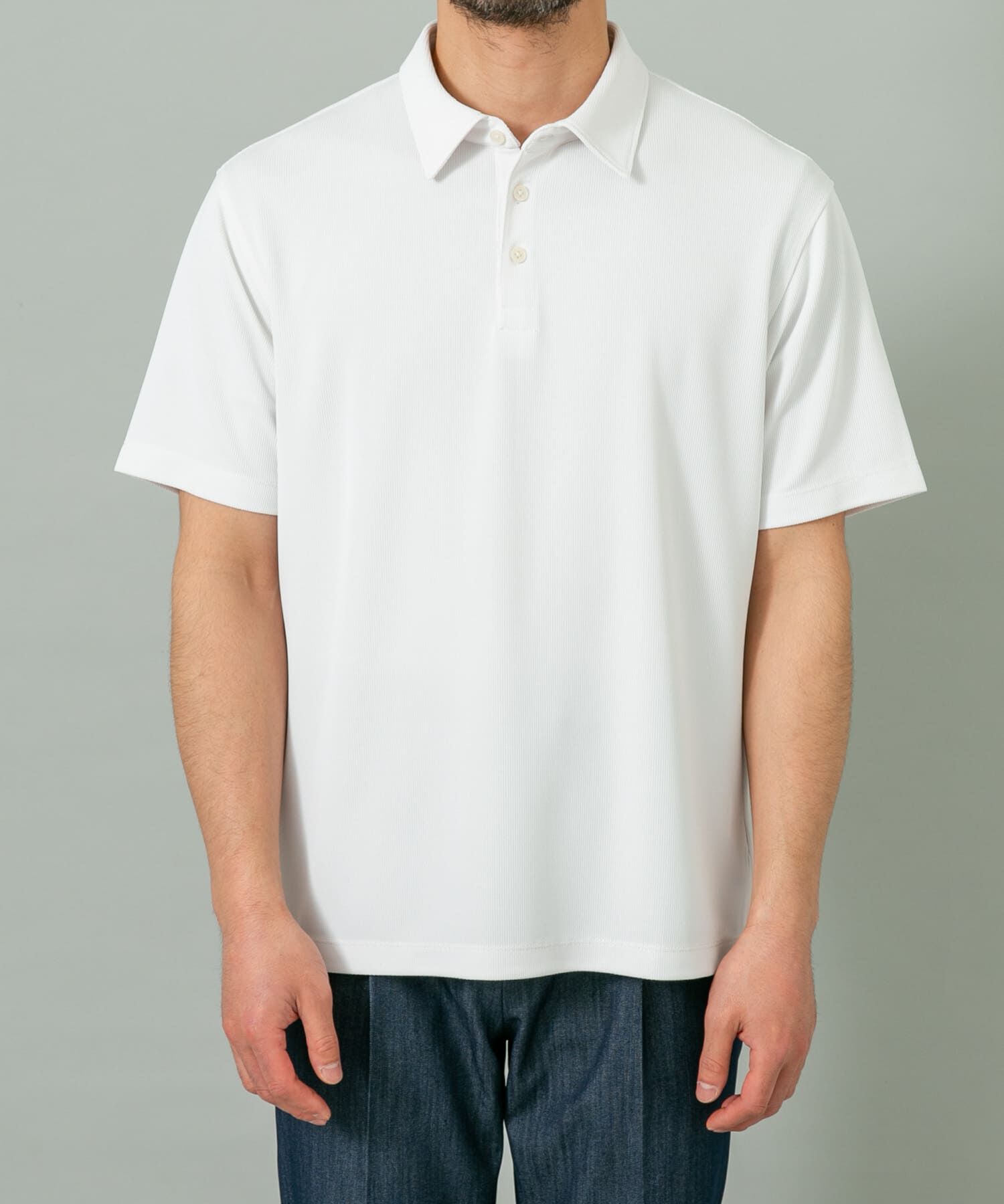 URBAN RESEARCH ROSSO「『XLｻｲｽﾞあり』『ｲｰｼﾞｰｹｱ / 接触冷感 / 速乾』ﾊｲﾊﾟﾌｫｰ  」|ポロシャツ|