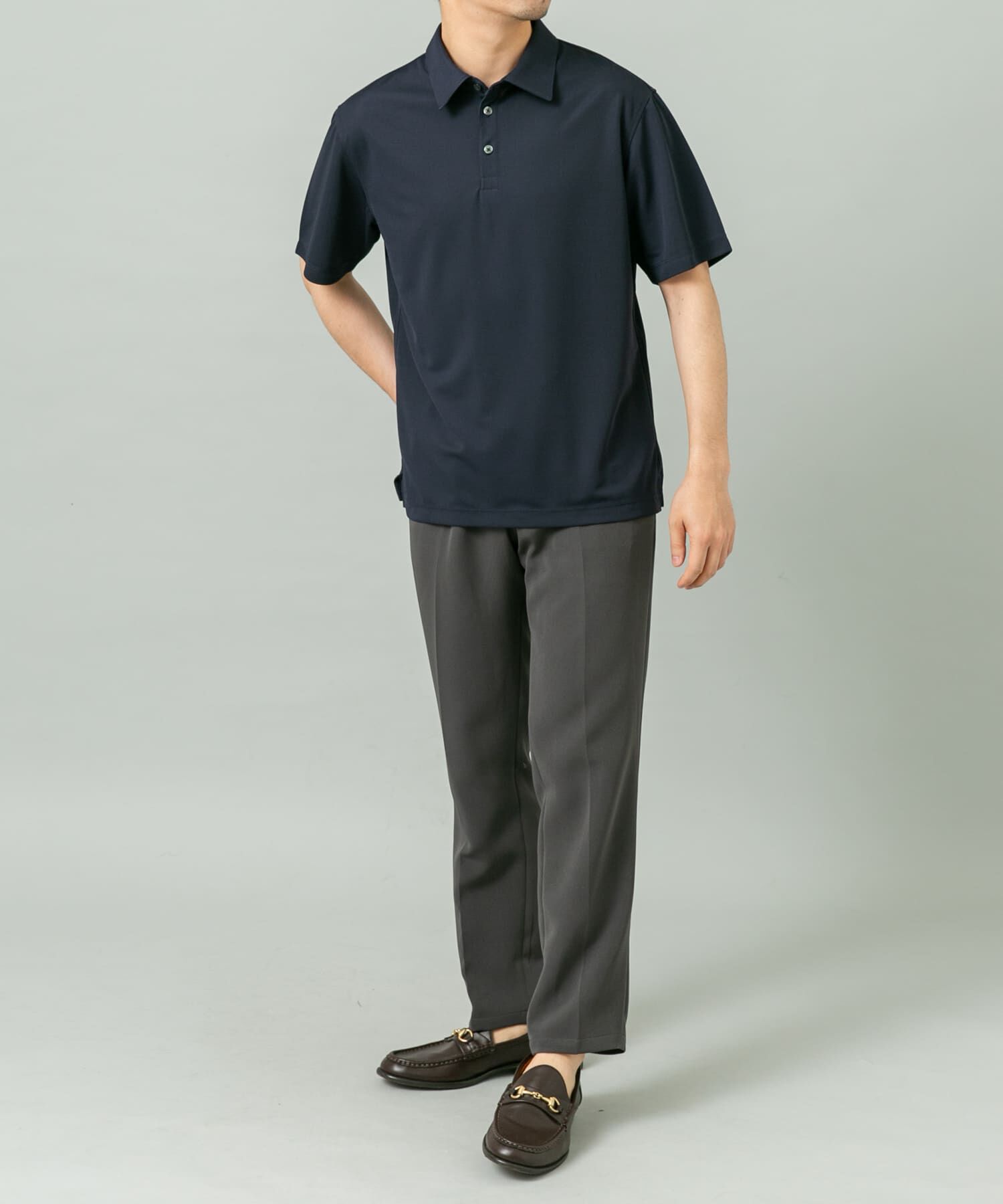 URBAN RESEARCH ROSSO「『XLｻｲｽﾞあり』『ｲｰｼﾞｰｹｱ / 接触冷感 / 速乾』ﾊｲﾊﾟﾌｫｰ  」|ポロシャツ|