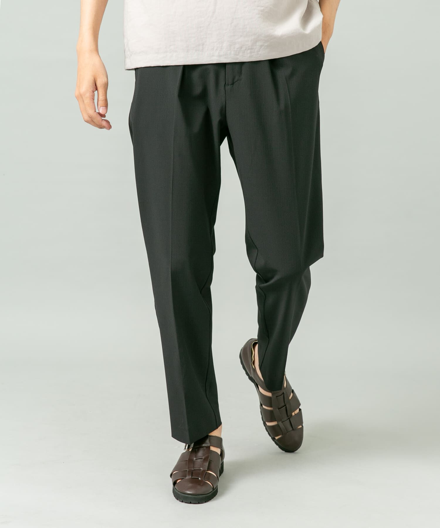 URBAN RESEARCH ROSSO「『WEB限定』『XLサイズあり』『吸水速乾』Air Stretch イージースラックス」|その他|ブラック