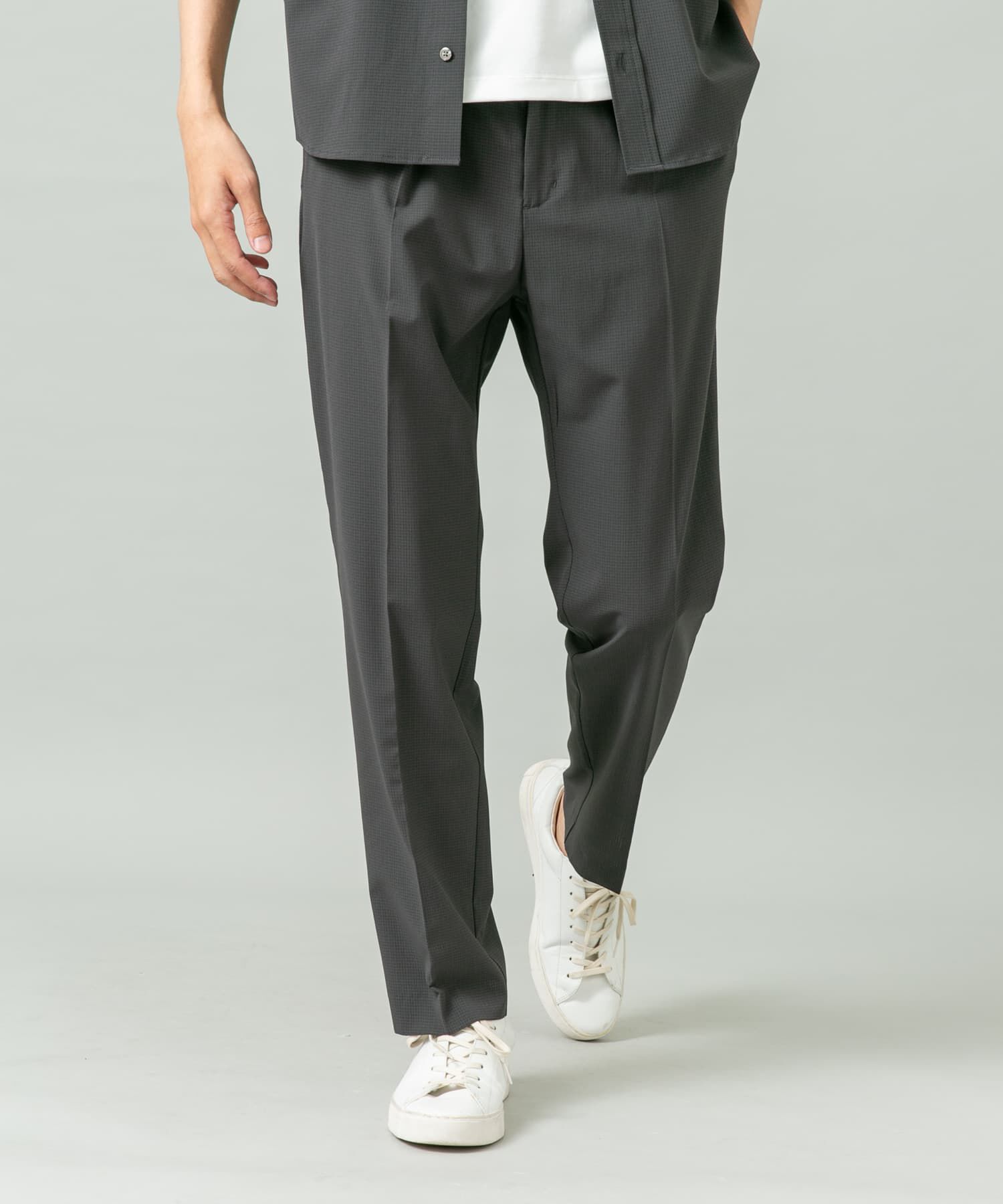 URBAN RESEARCH ROSSO「『WEB限定』『XLサイズあり』『吸水速乾』Air Stretch イージースラックス」|その他|チャコールグレー