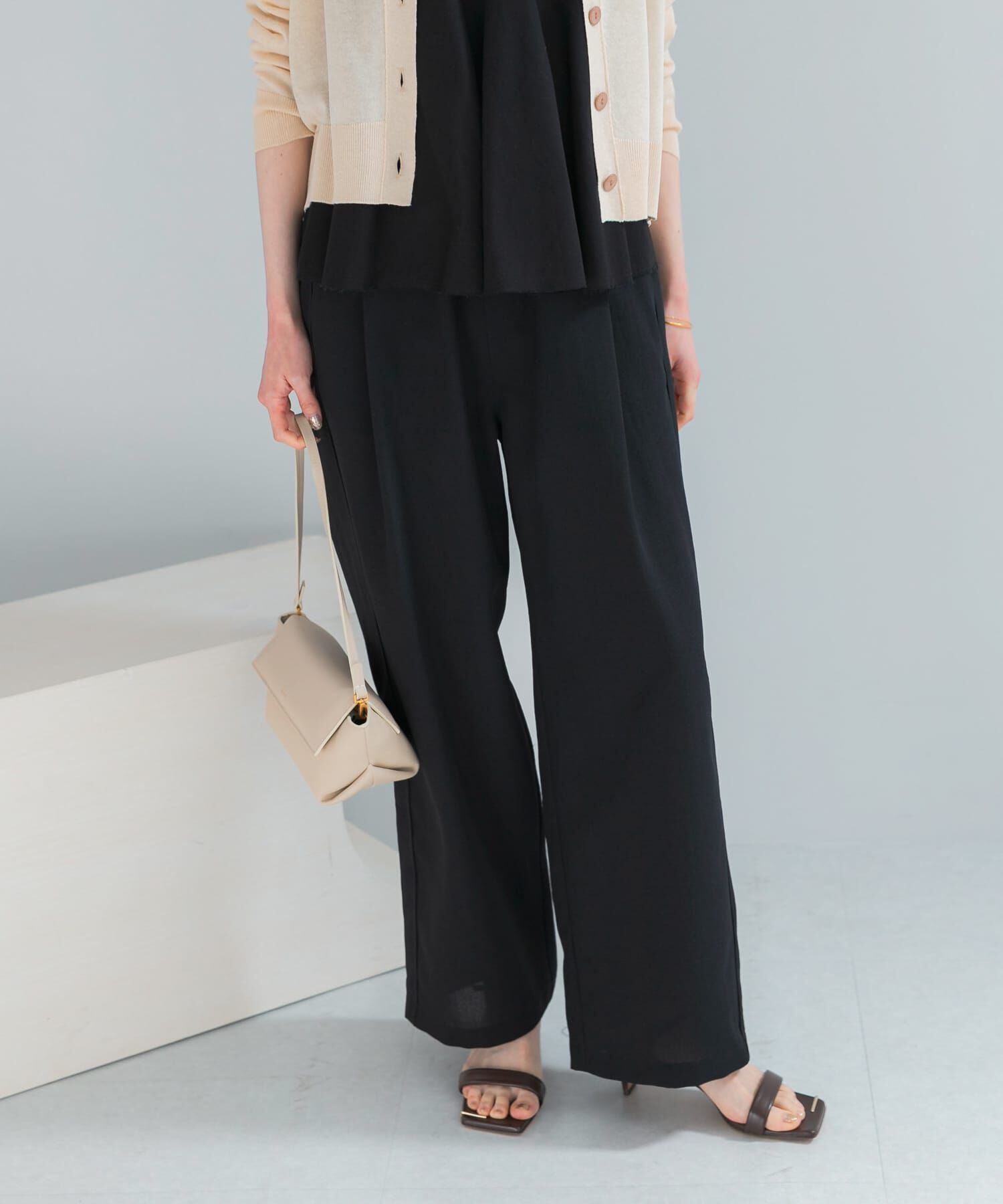 URBAN RESEARCH ROSSO「『UR TECH DRYLUXE』 イージードロストパンツ」|その他|