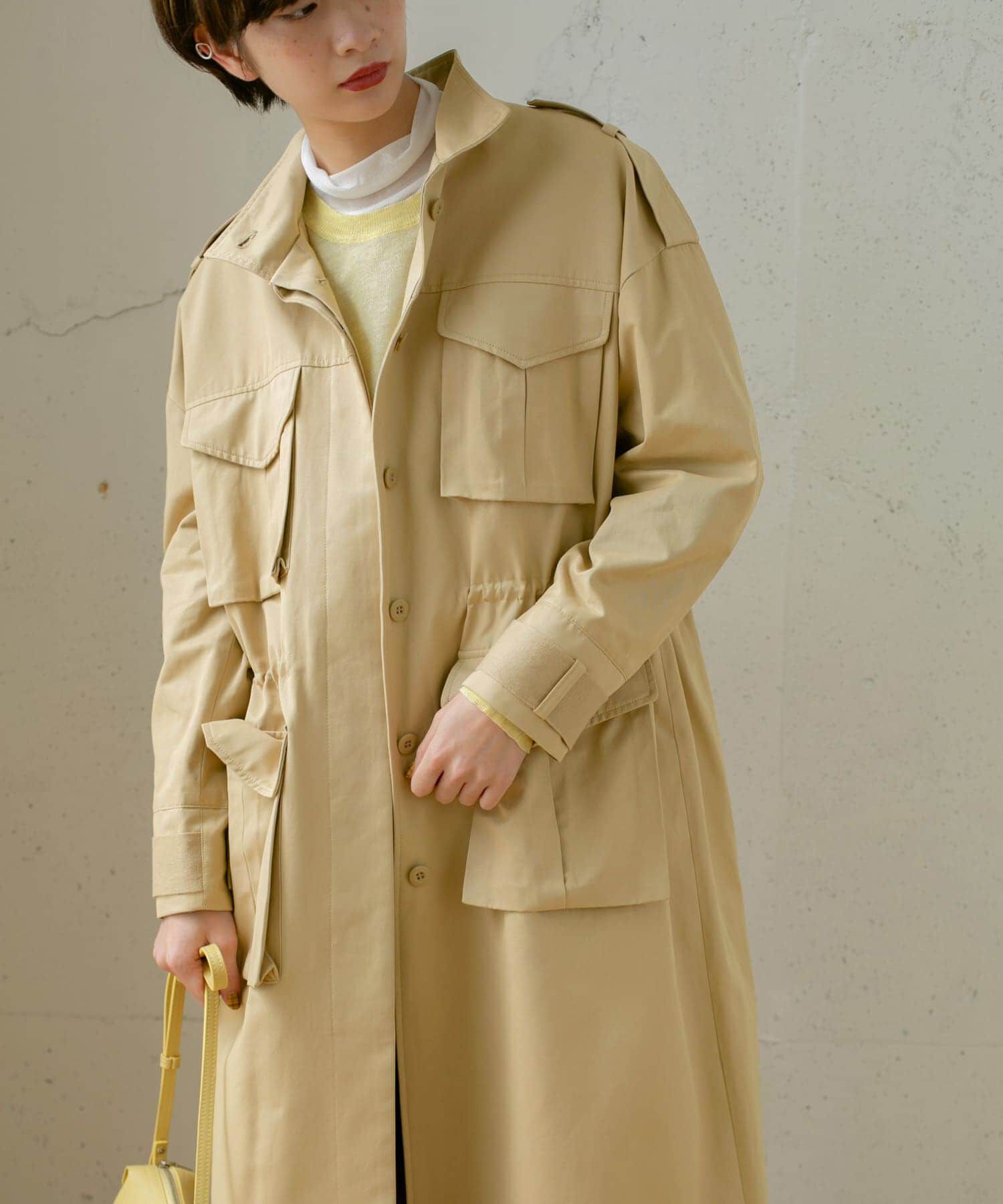  「ドロストミリタリーコート」|ミリタリージャケット|