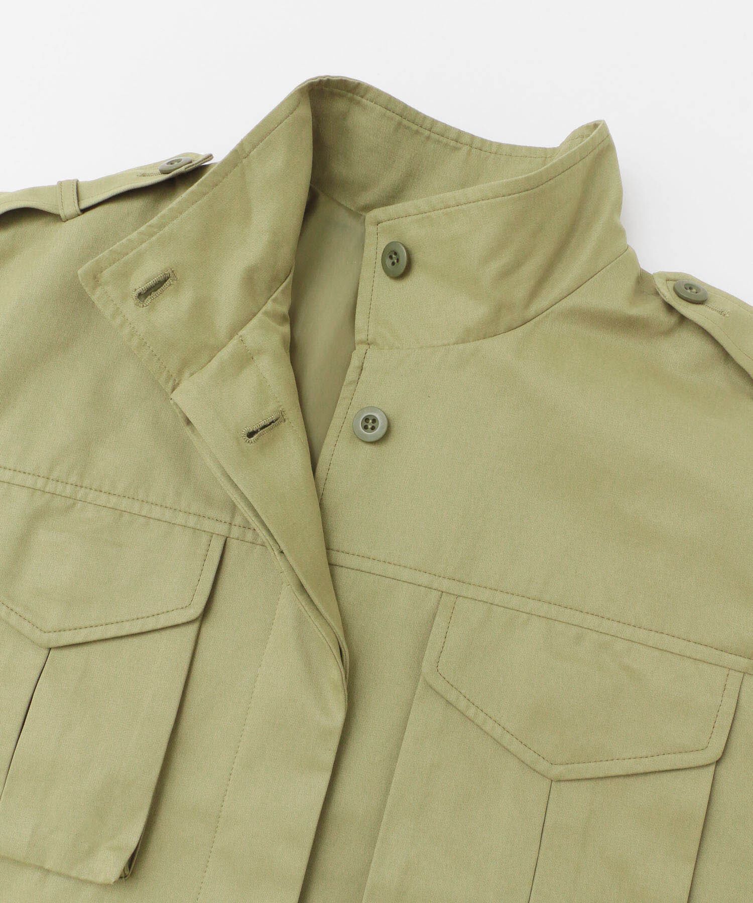  「ドロストミリタリーコート」|ミリタリージャケット|