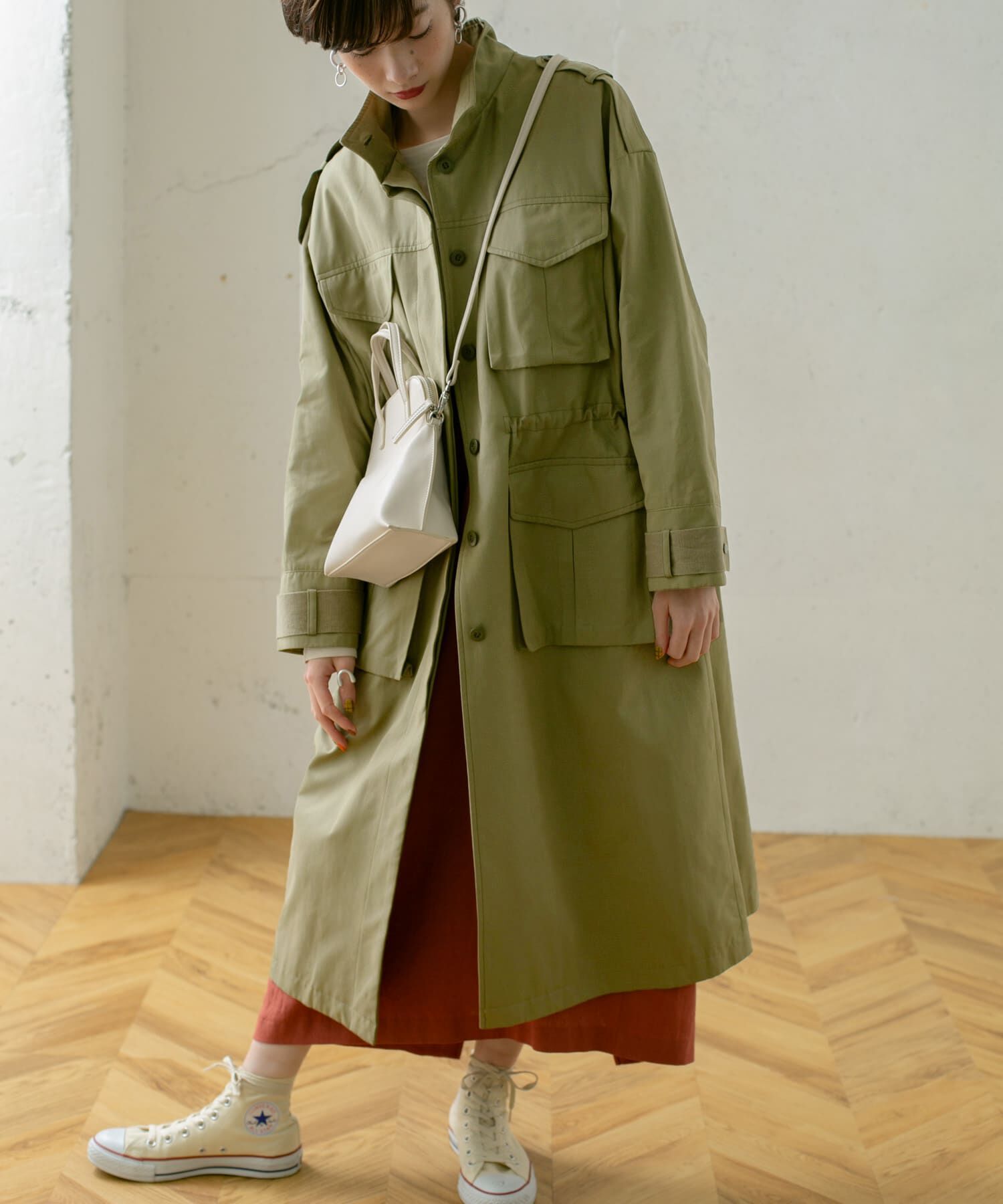  「ドロストミリタリーコート」|ミリタリージャケット|