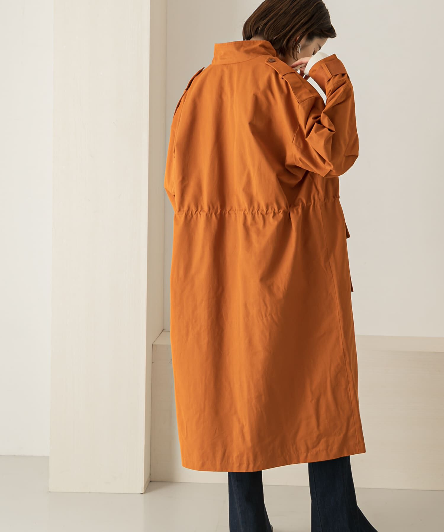  「ドロストミリタリーコート」|ミリタリージャケット|