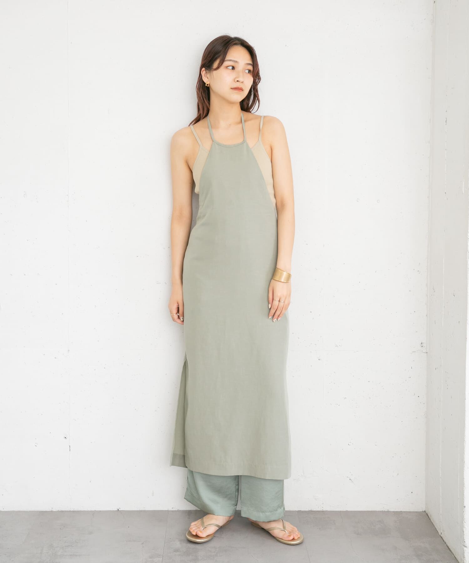  「エプロンワンピース」|ワンピース|