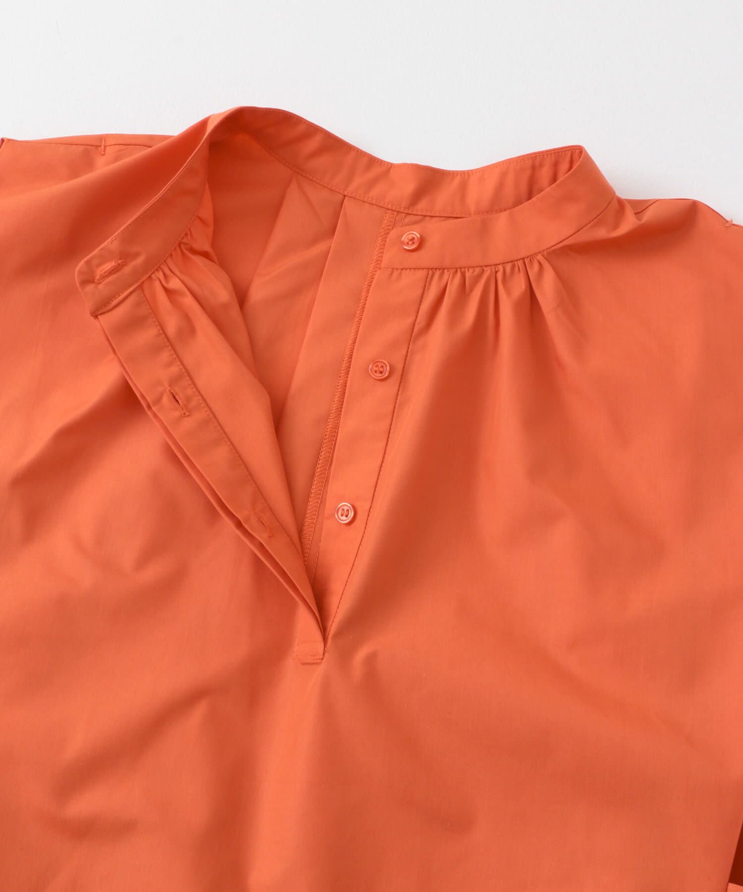  「BACKボリュームギャザーブラウス」|シャツ・ブラウス|