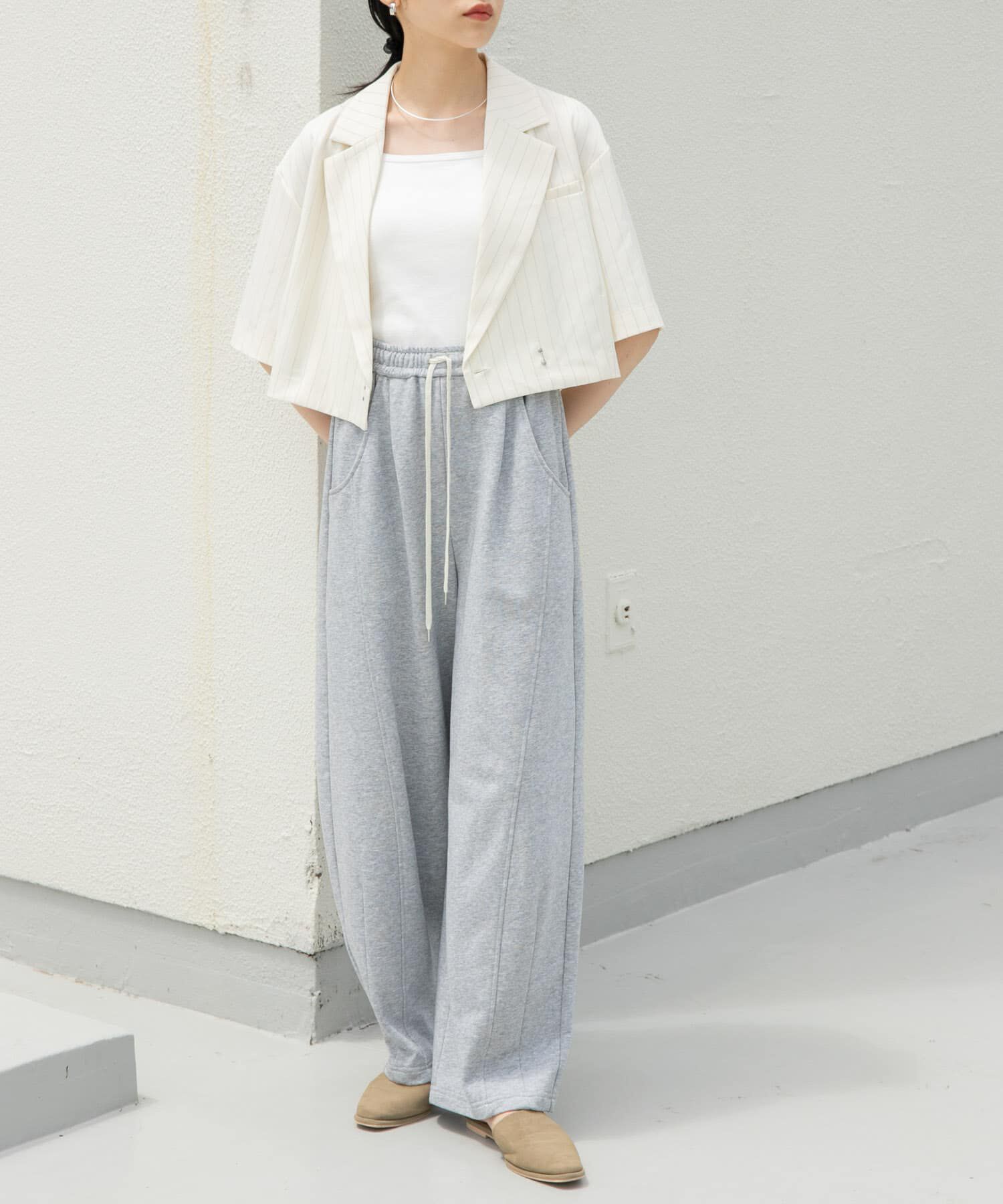  「ストライプショートジャケット」|その他|