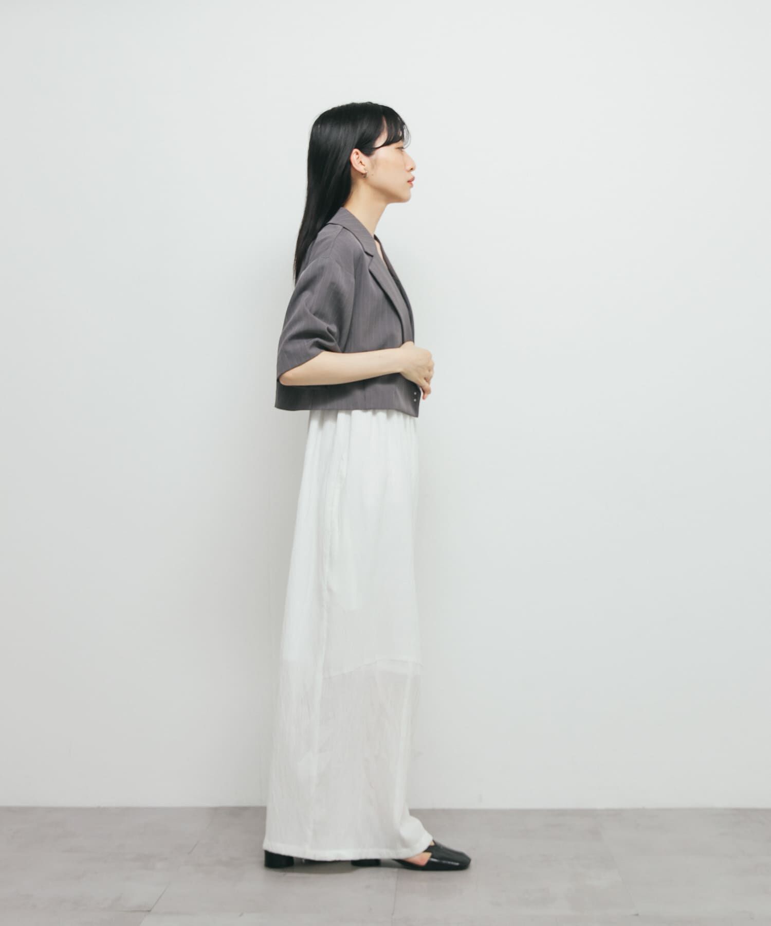  「ストライプショートジャケット」|その他|