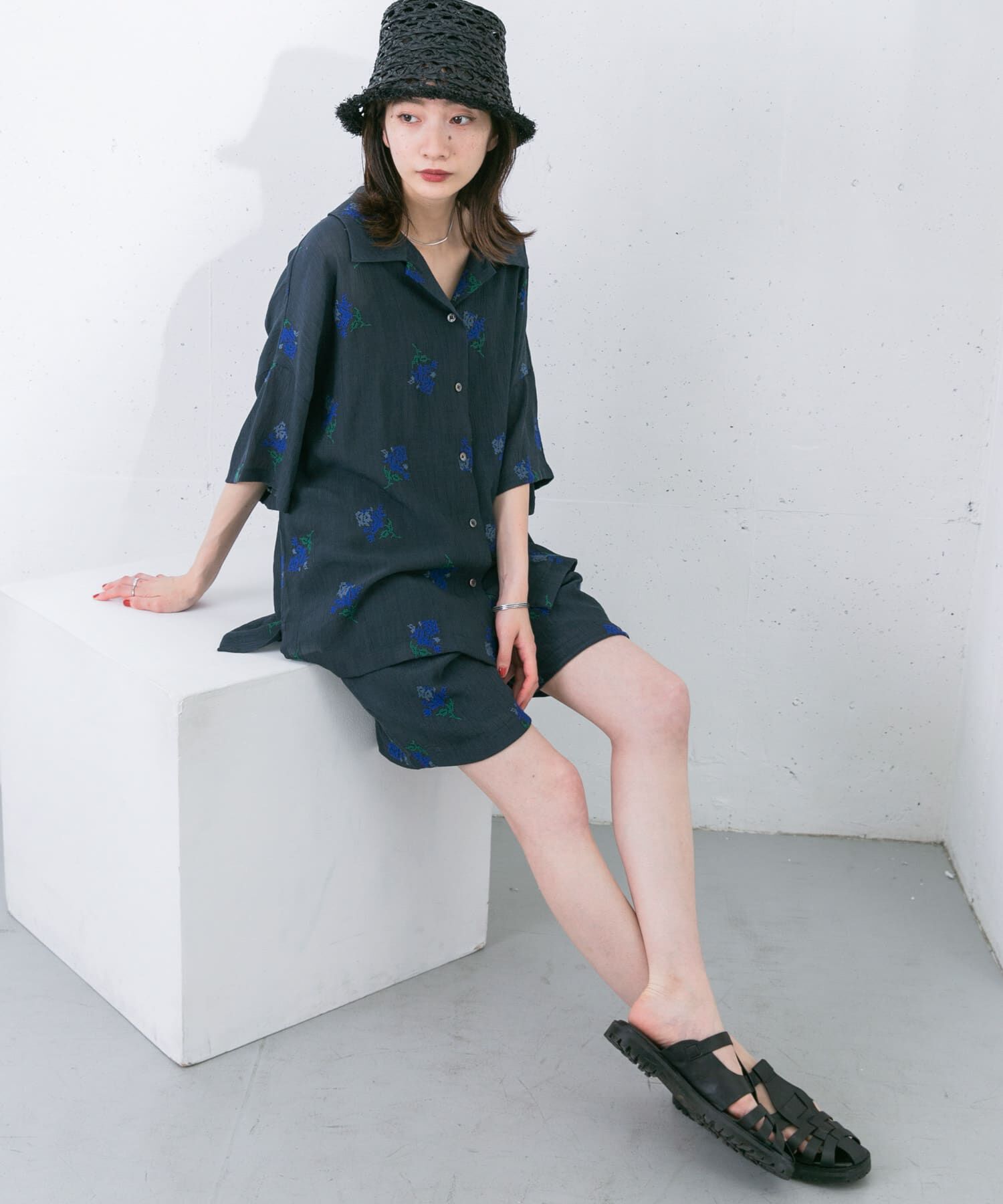  「エンブロイダリーショートパンツ」|その他|