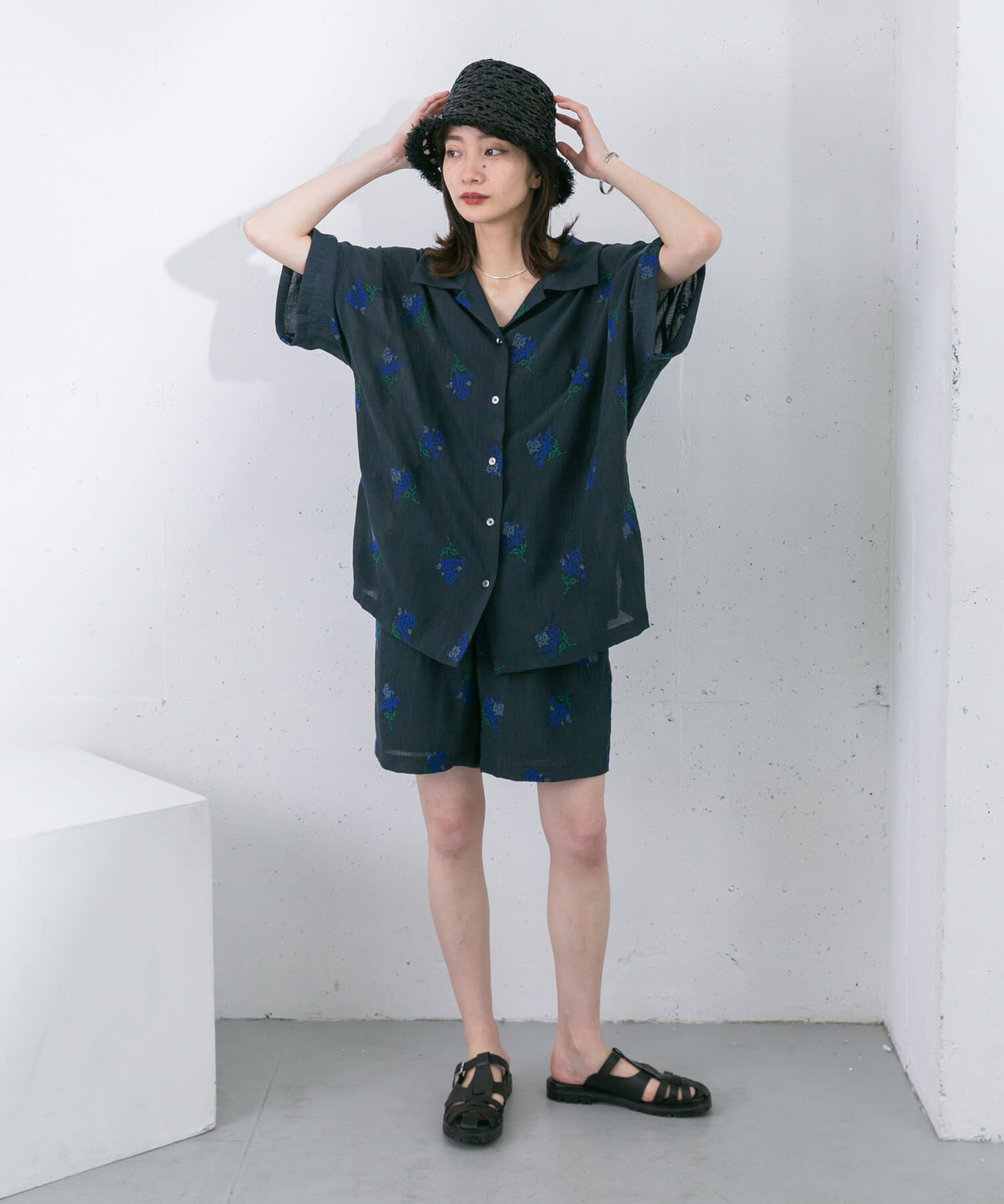  「エンブロイダリーショートパンツ」|その他|