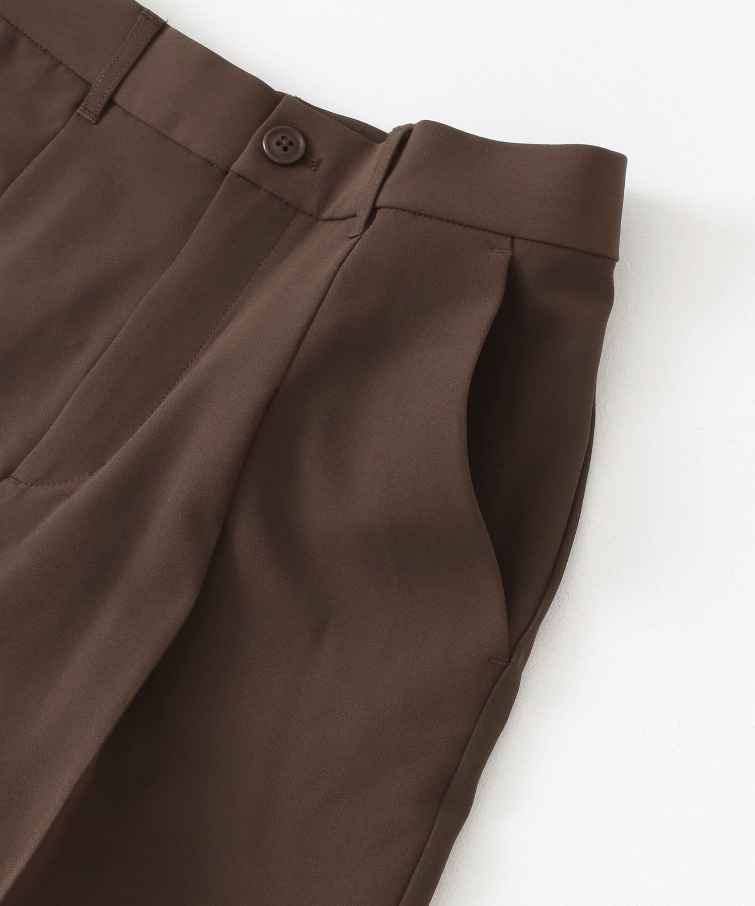  「illi　ワンタックスリムテーパードパンツ」|その他|