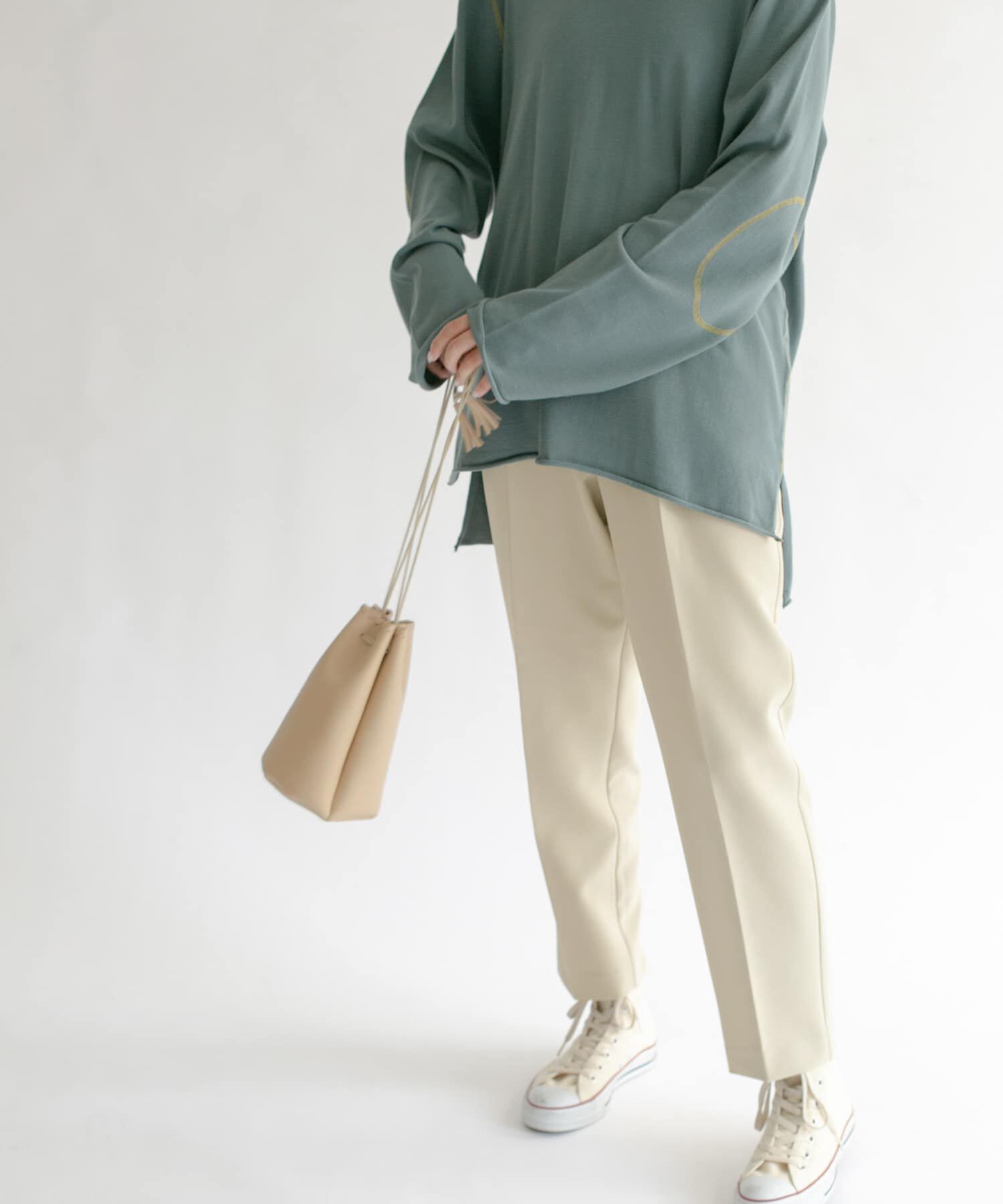  「illi　ワンタックスリムテーパードパンツ」|その他|