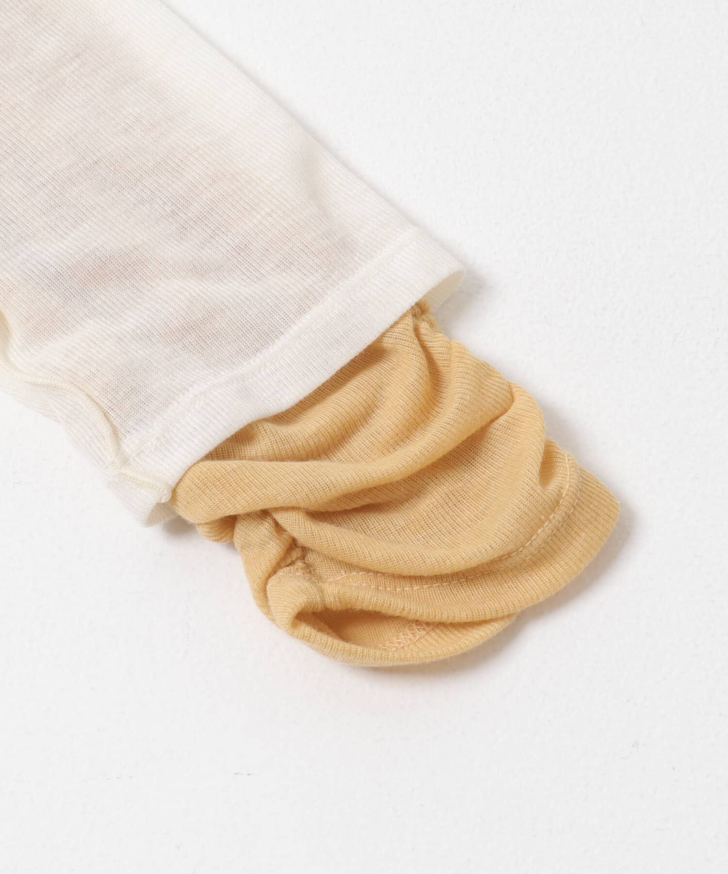  「バイカラーレイヤードカットソー」|Tシャツ・カットソー|