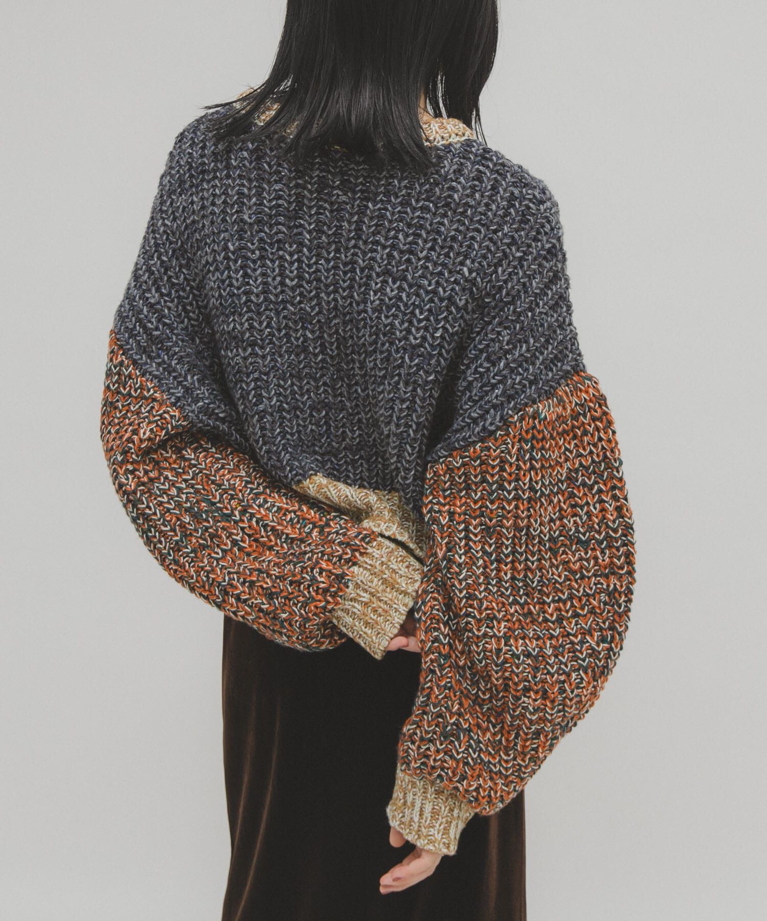  「マルチカラーサイクルニット」|ニット・セーター|