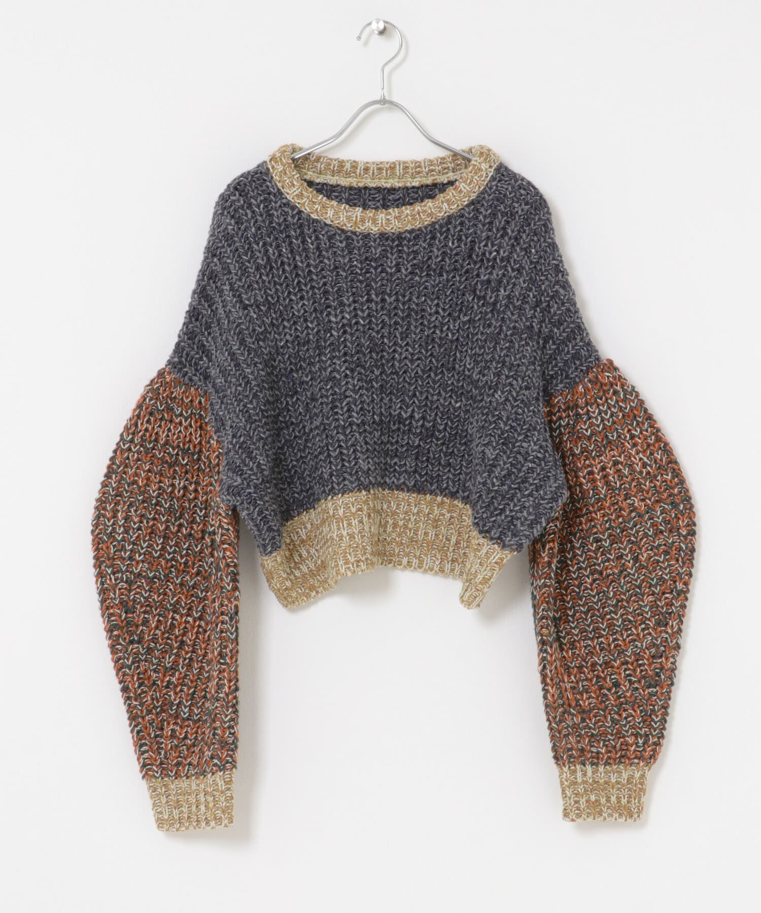  「マルチカラーサイクルニット」|ニット・セーター|