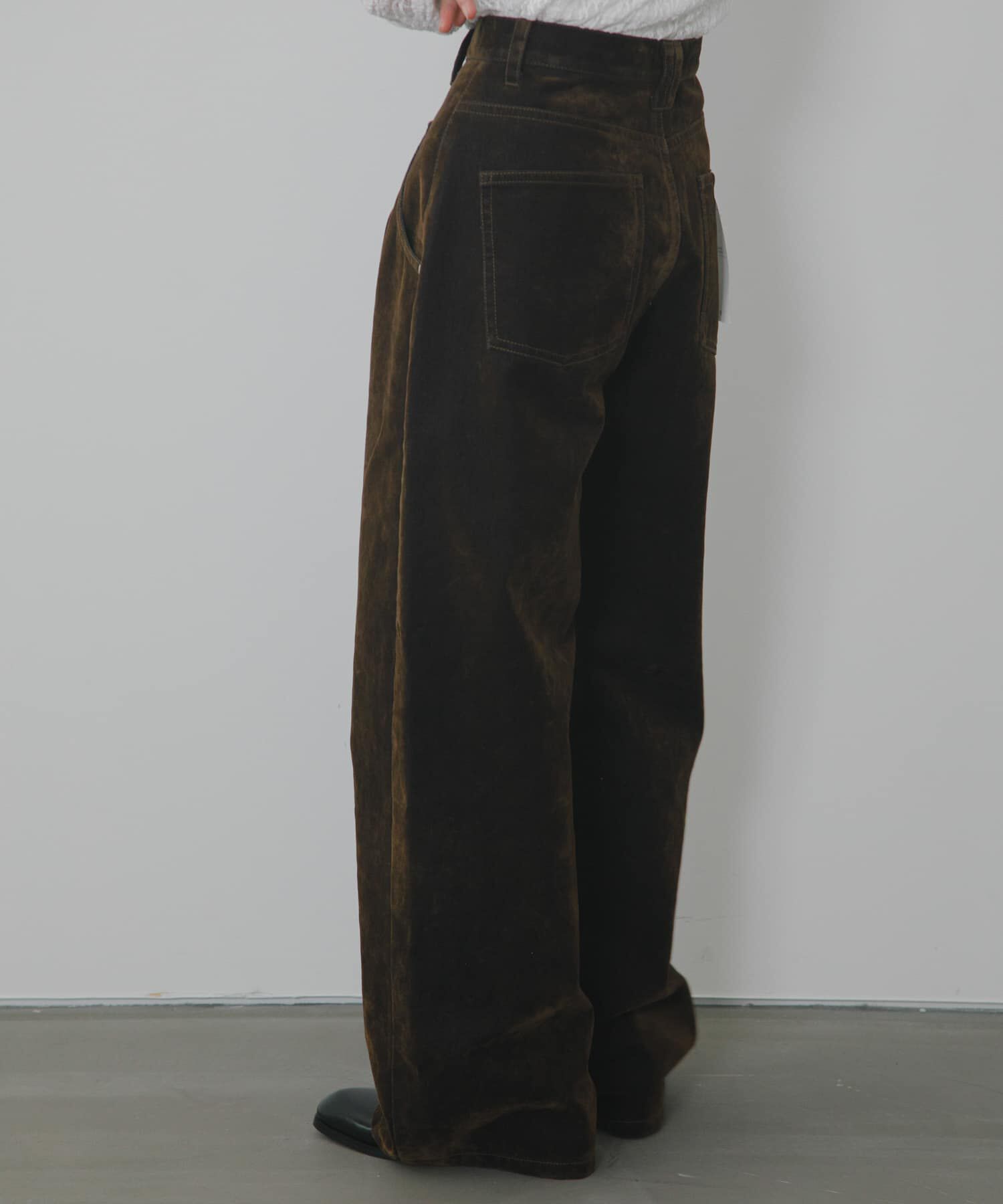  「『2サイズ展開』フロントパネルデザインデニム」|デニム|