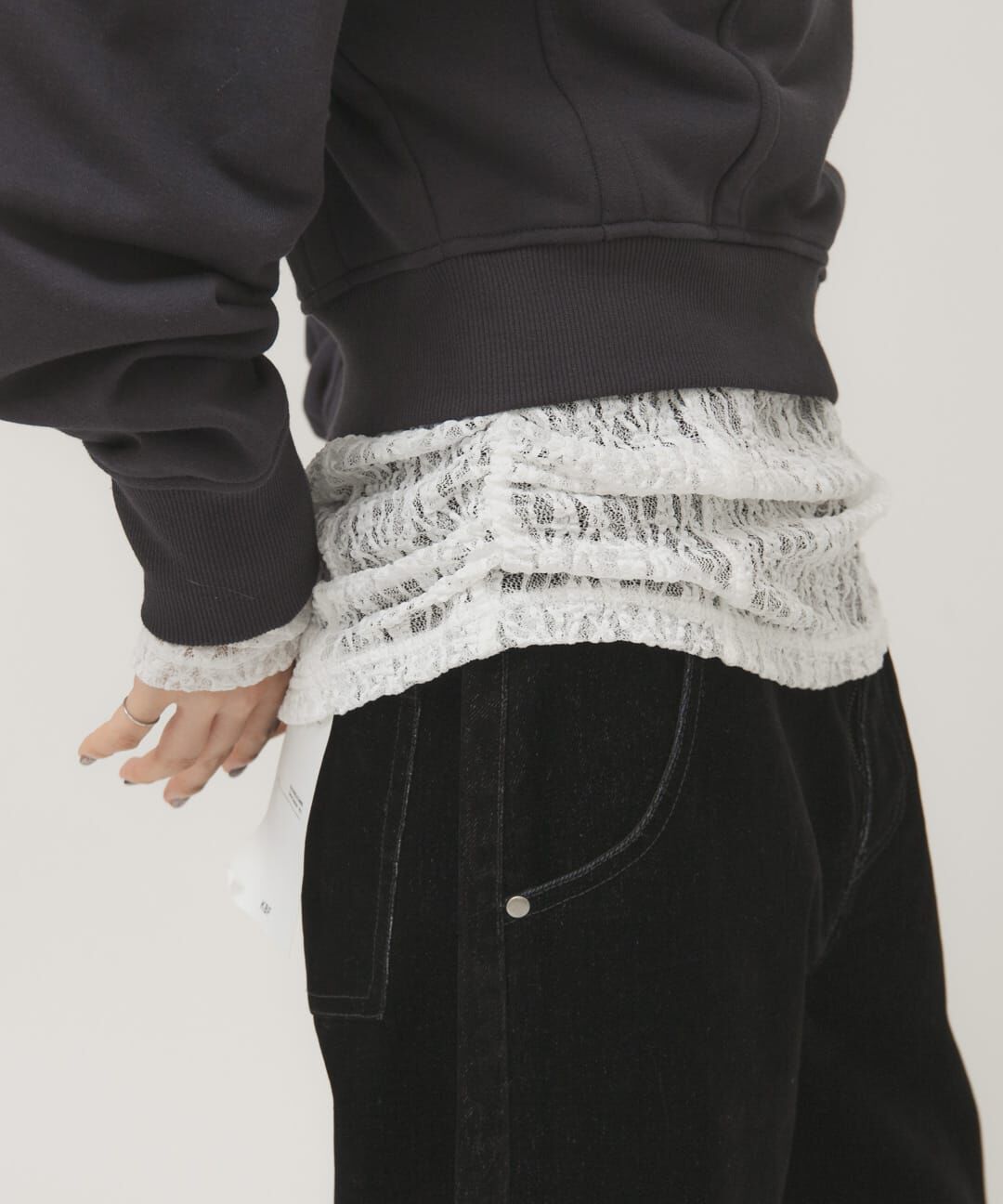  「ドッキングレースTEE」|Tシャツ・カットソー|オフホワイト