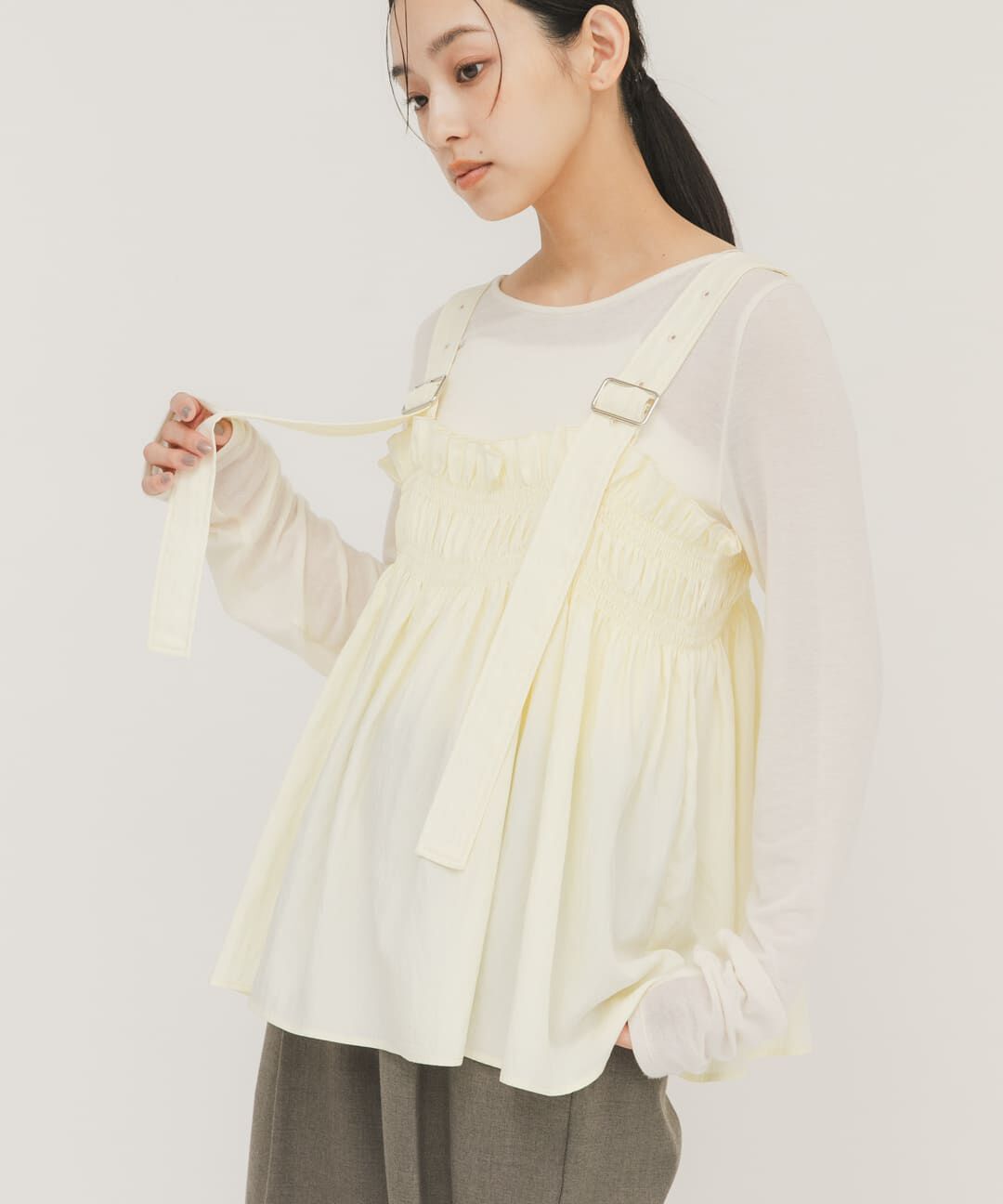  「フリルギャザービスチェ」|その他|