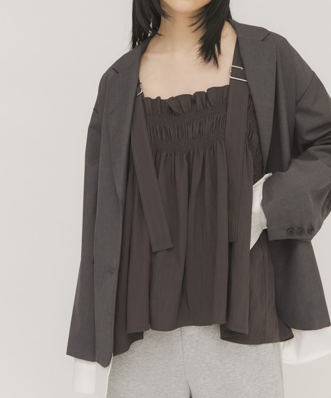  「フリルギャザービスチェ」|その他|