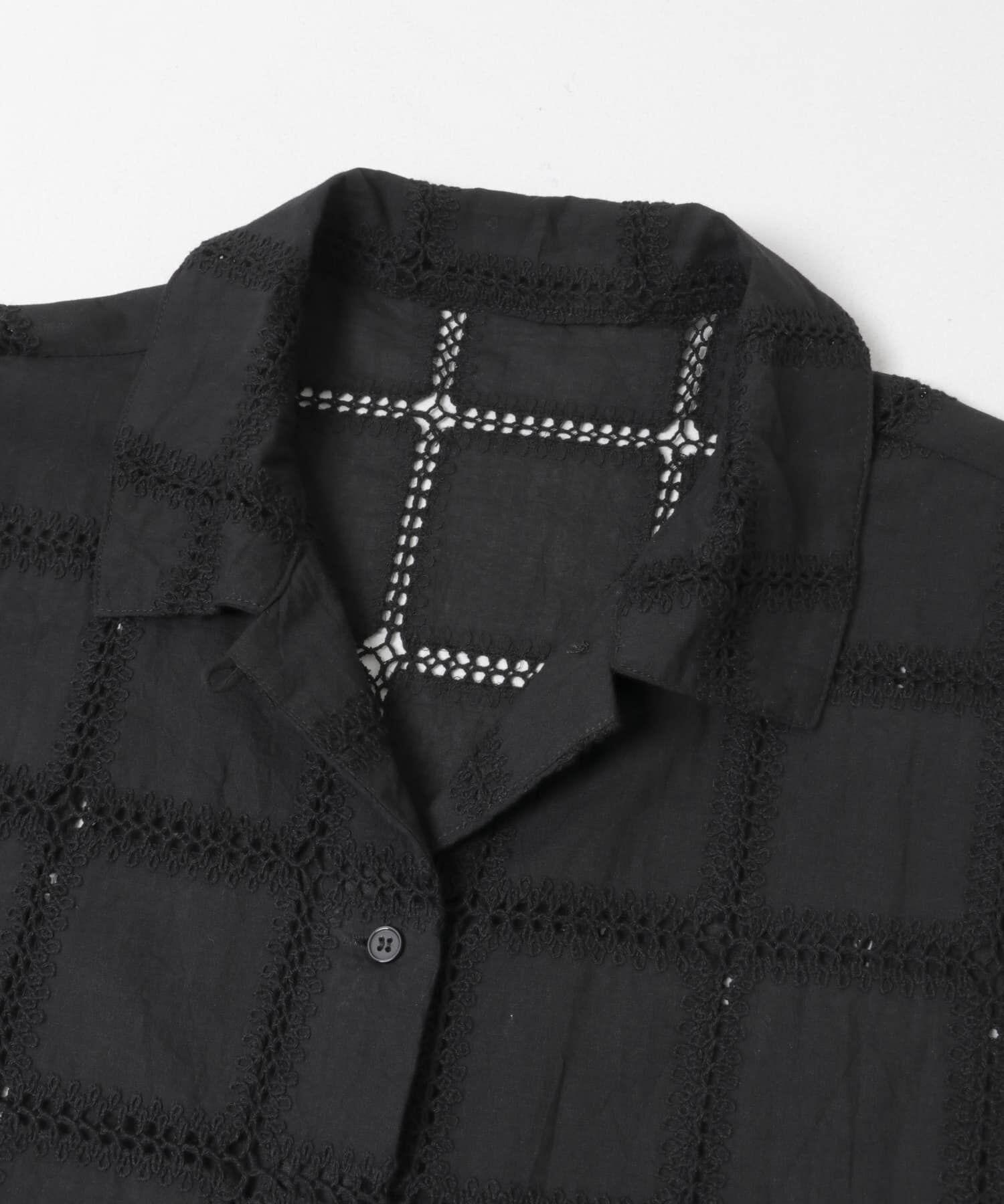  「アイレットエンブロイダリーシャツ」|シャツ・ブラウス|