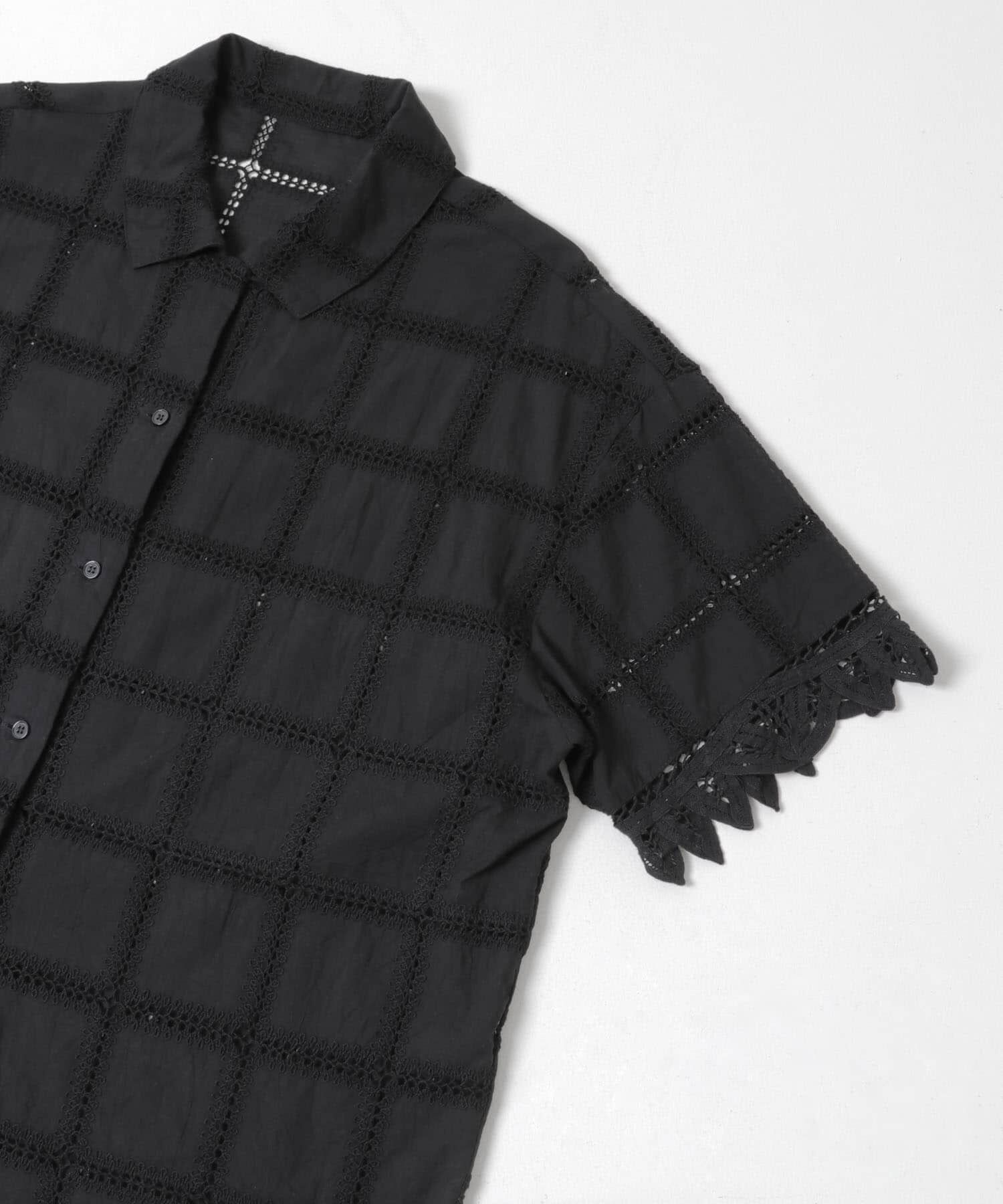  「アイレットエンブロイダリーシャツ」|シャツ・ブラウス|