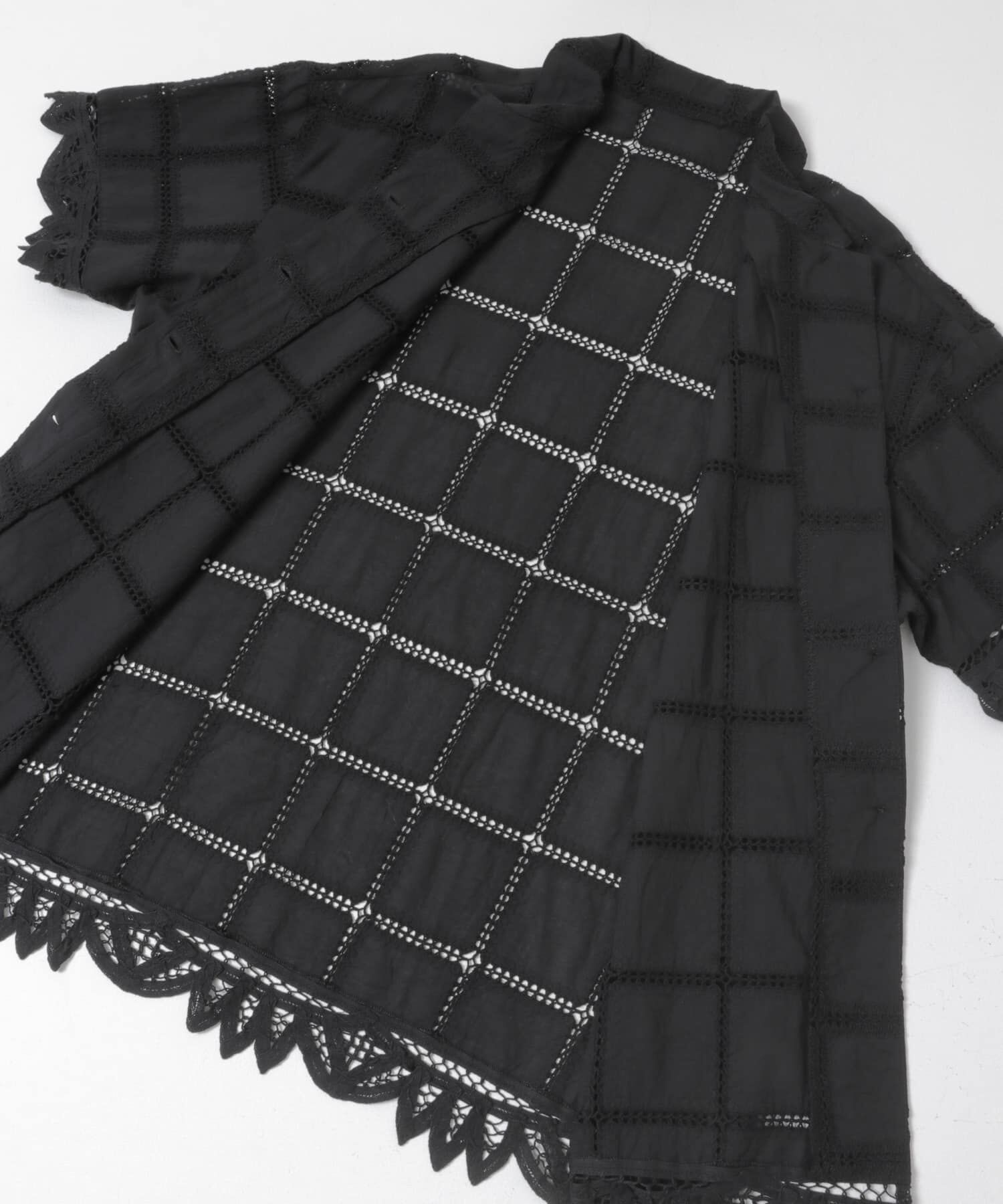  「アイレットエンブロイダリーシャツ」|シャツ・ブラウス|