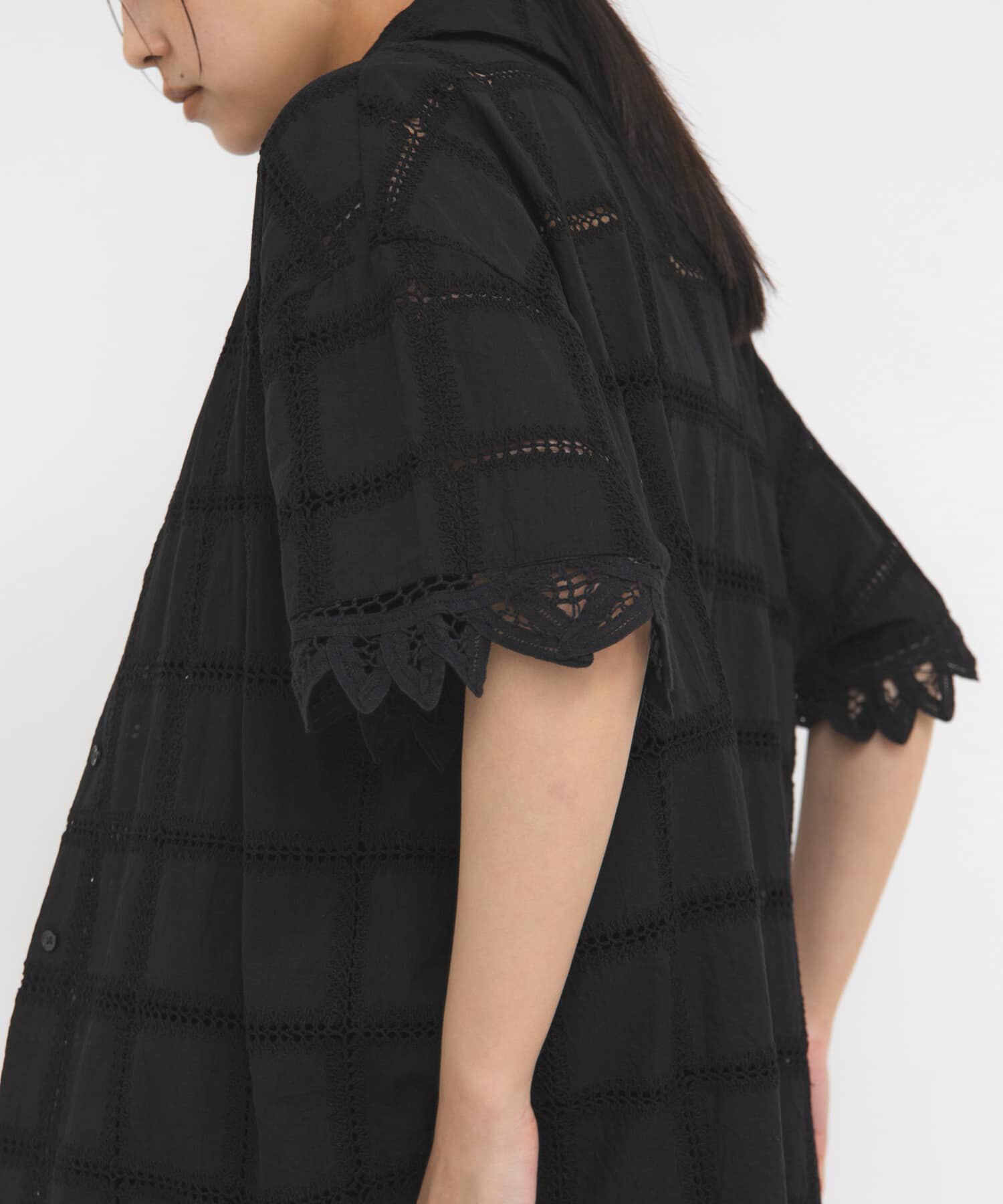  「アイレットエンブロイダリーシャツ」|シャツ・ブラウス|