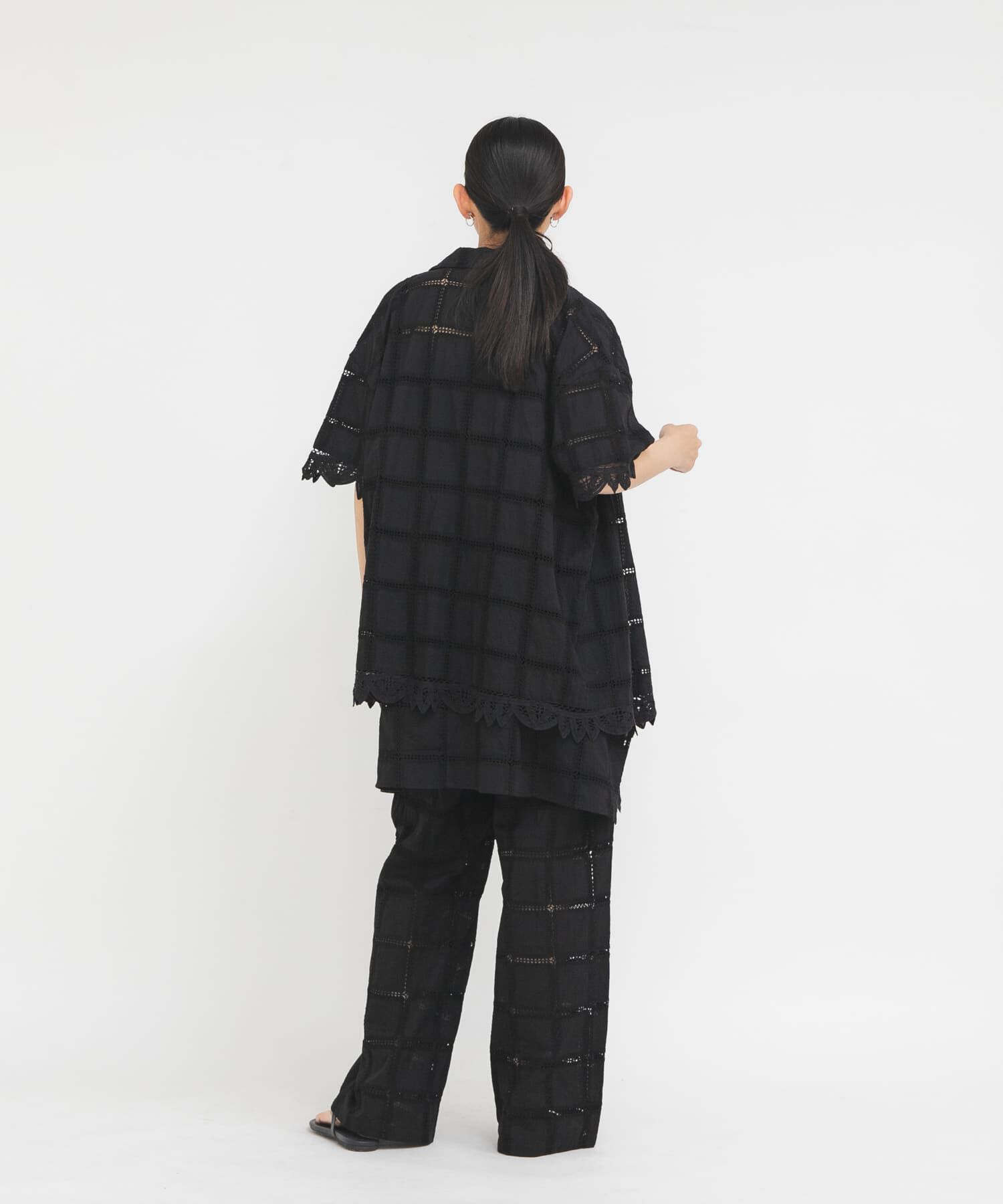  「アイレットエンブロイダリーシャツ」|シャツ・ブラウス|