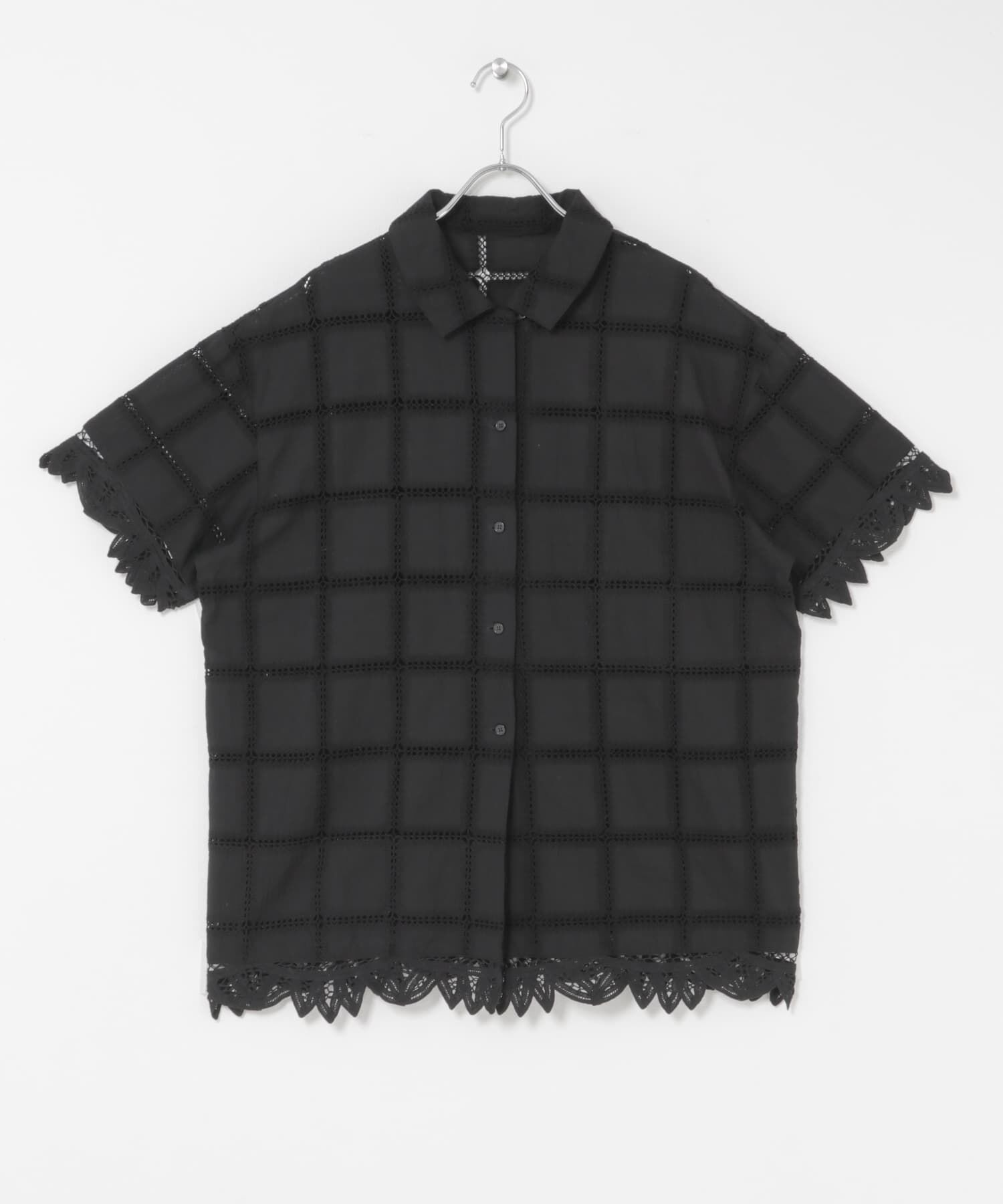  「アイレットエンブロイダリーシャツ」|シャツ・ブラウス|