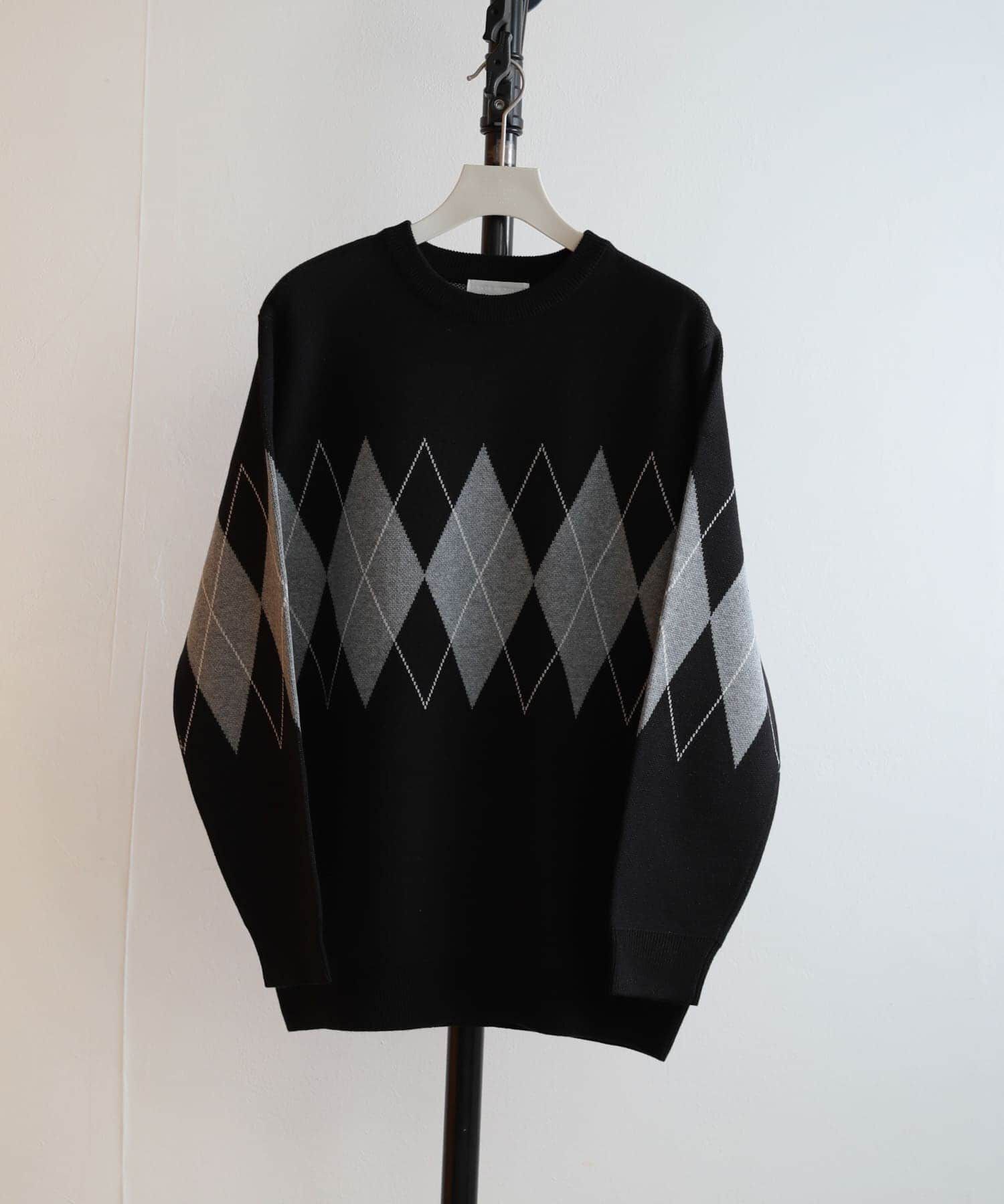 SENSE OF PLACE by URBAN RESEARCH「アーガイルクルーネックセーター」|ニット・セーター|