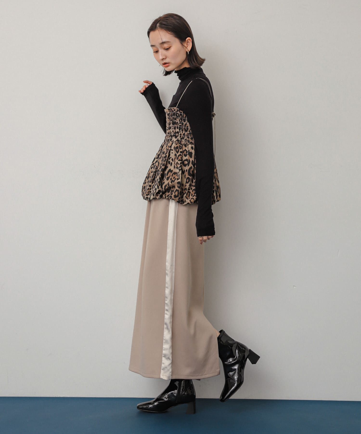 SENSE OF PLACE by URBAN RESEARCH「『抗菌』『消臭』スクエアトゥエナメルブーツ」|ショートブーツ|