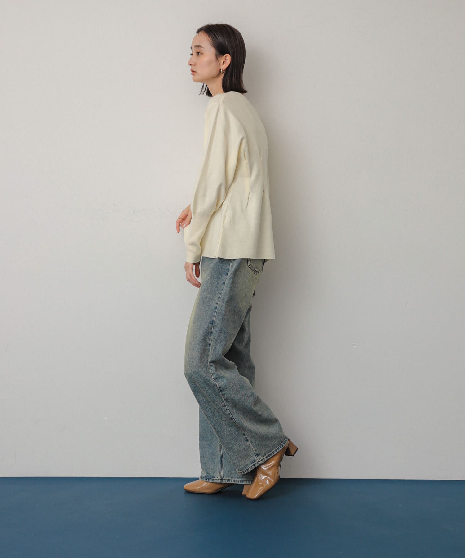 SENSE OF PLACE by URBAN RESEARCH「『抗菌』『消臭』スクエアトゥエナメルブーツ」|ショートブーツ|