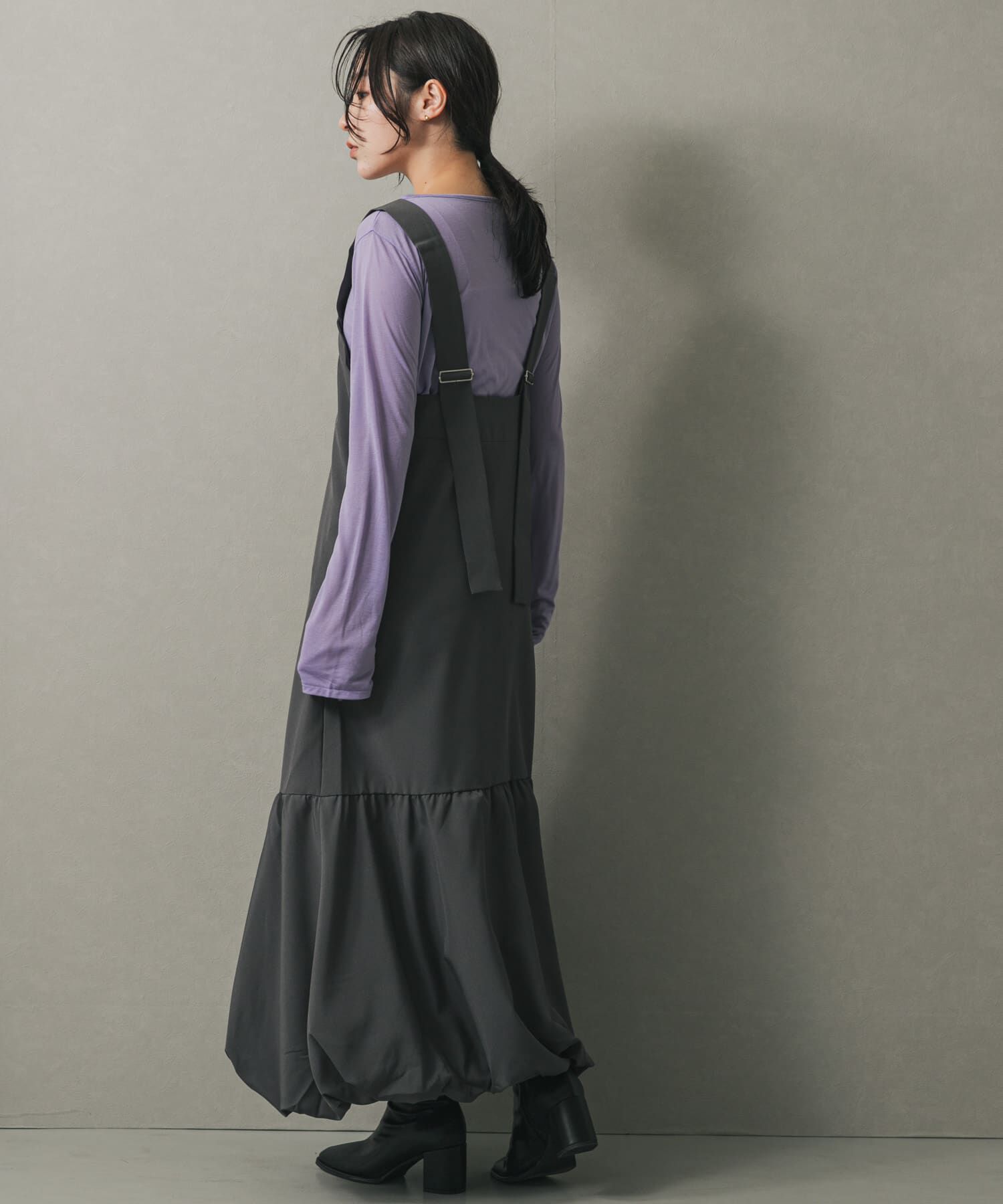 SENSE OF PLACE by URBAN RESEARCH「バルーンヘムジャンスカ」|ワンピース|