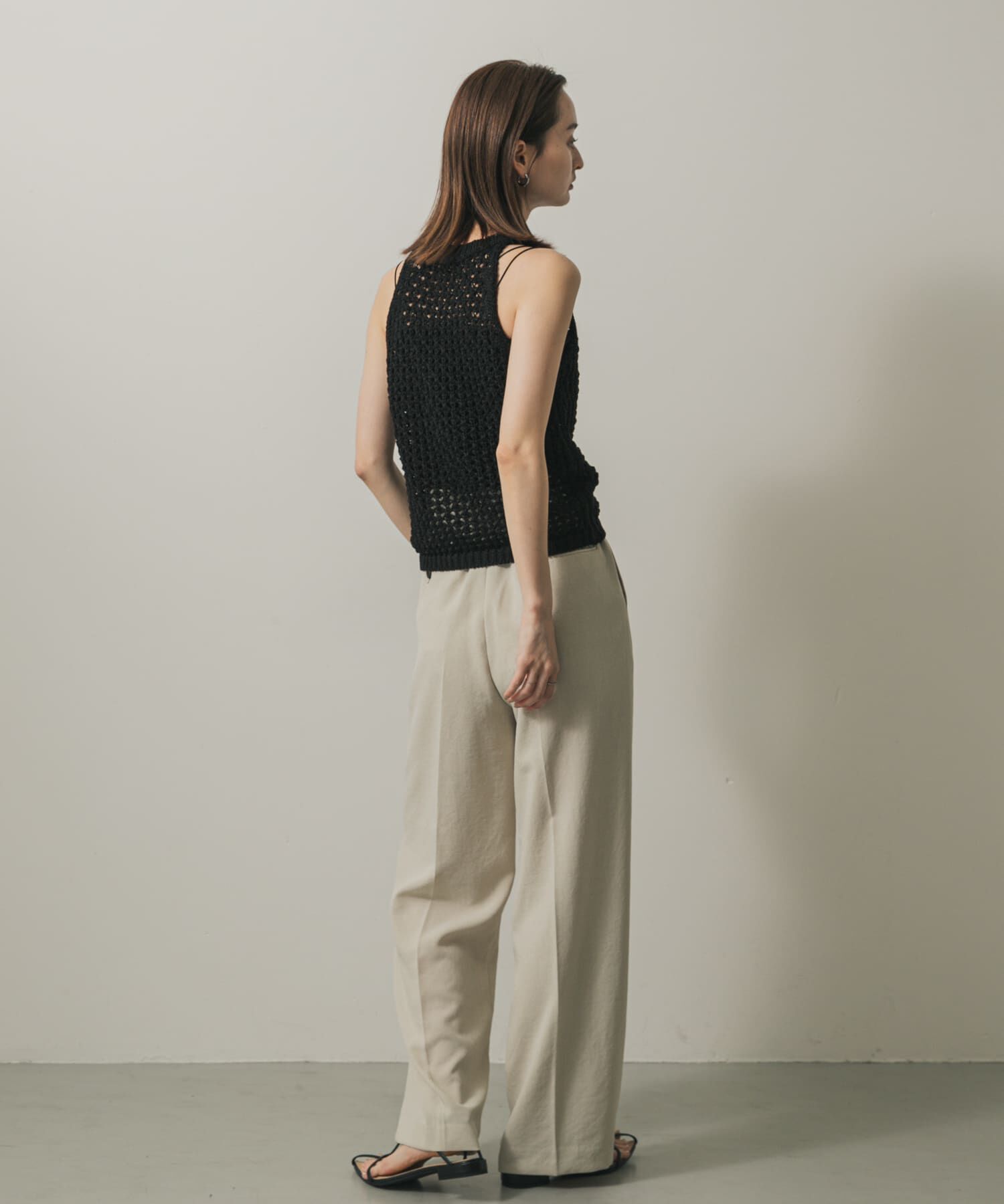 SENSE OF PLACE by URBAN RESEARCH「メッシュアメスリセーター」|ニット・セーター|