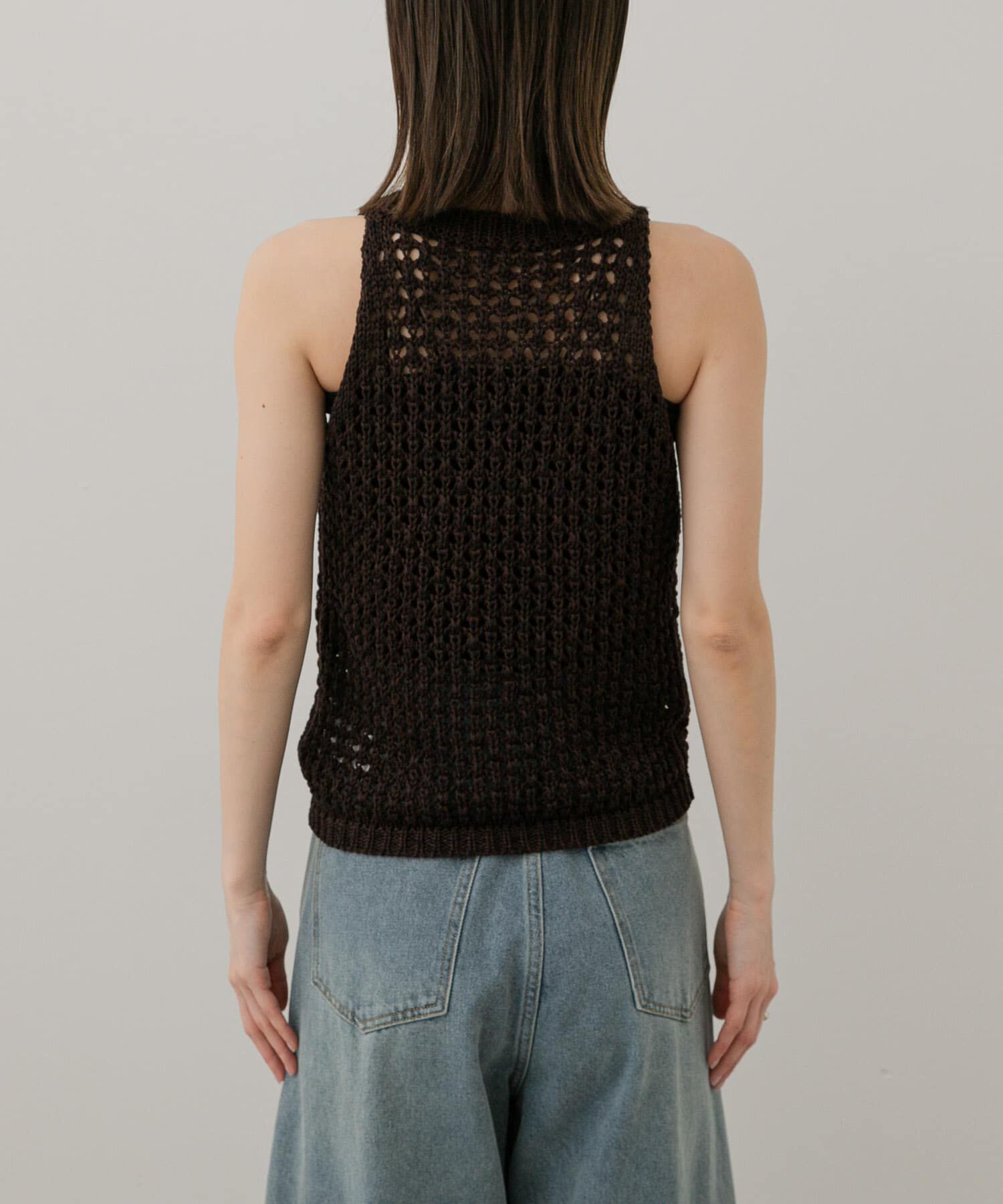 SENSE OF PLACE by URBAN RESEARCH「メッシュアメスリセーター」|ニット・セーター|