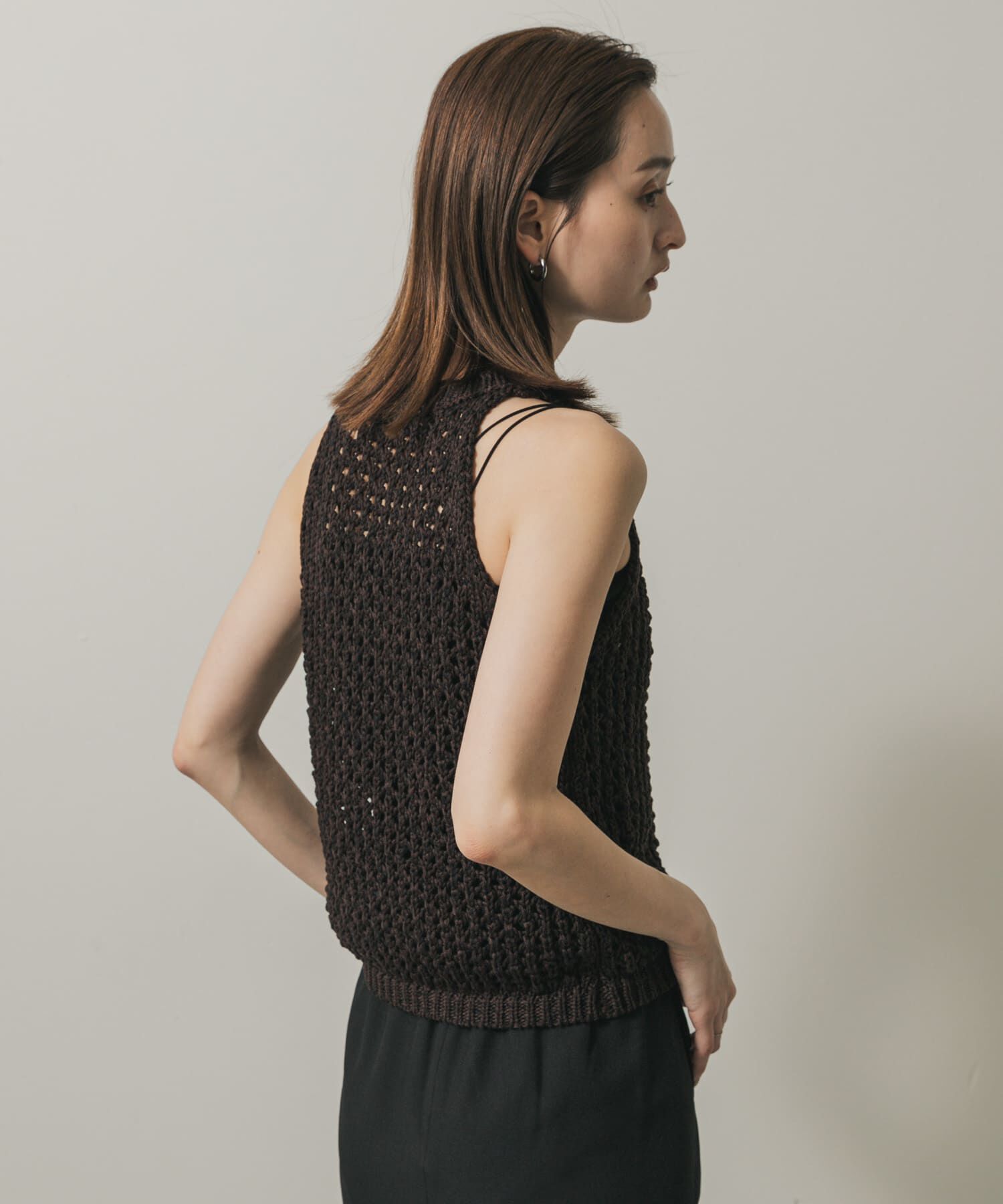 SENSE OF PLACE by URBAN RESEARCH「メッシュアメスリセーター」|ニット・セーター|