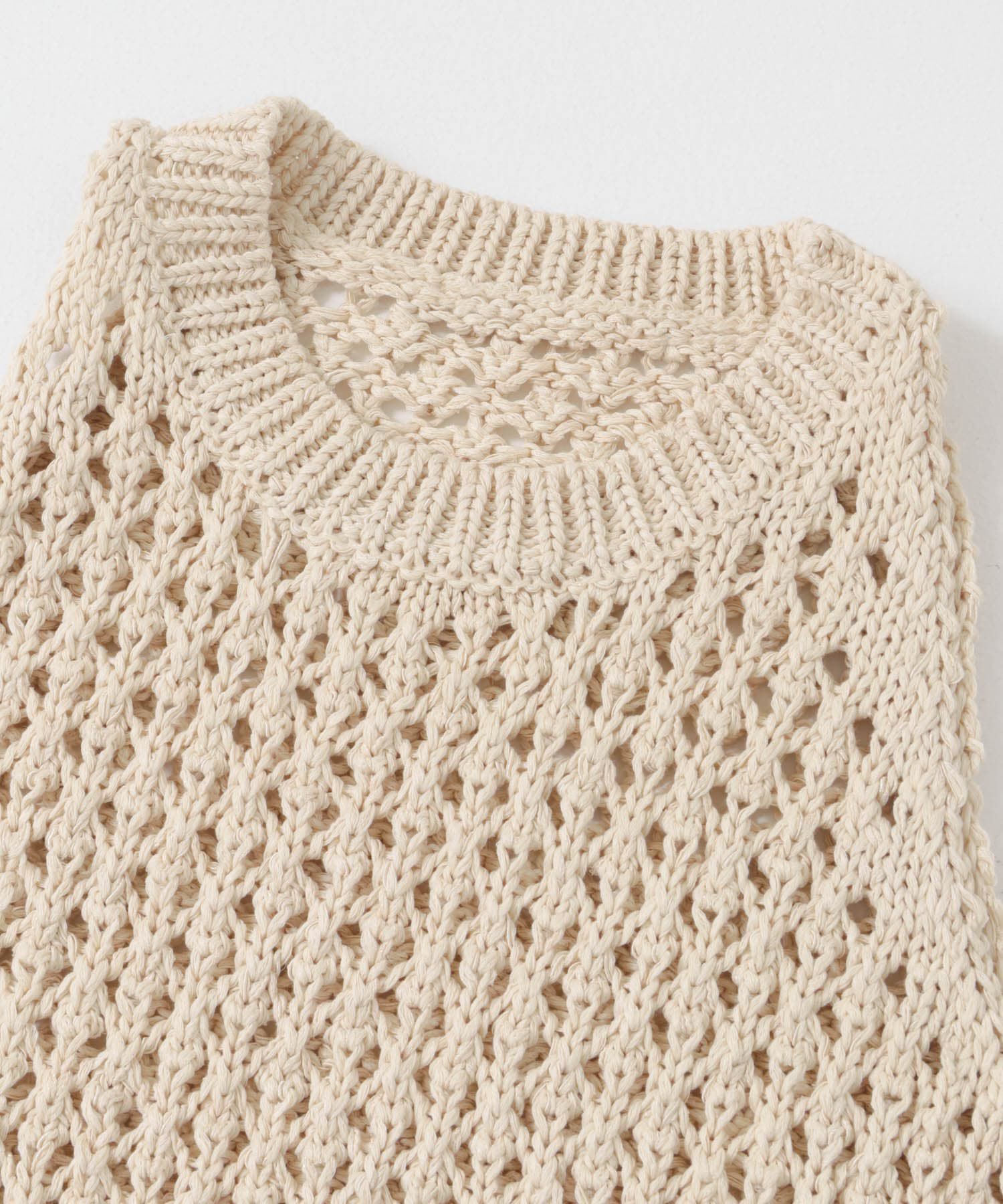 SENSE OF PLACE by URBAN RESEARCH「メッシュアメスリセーター」|ニット・セーター|