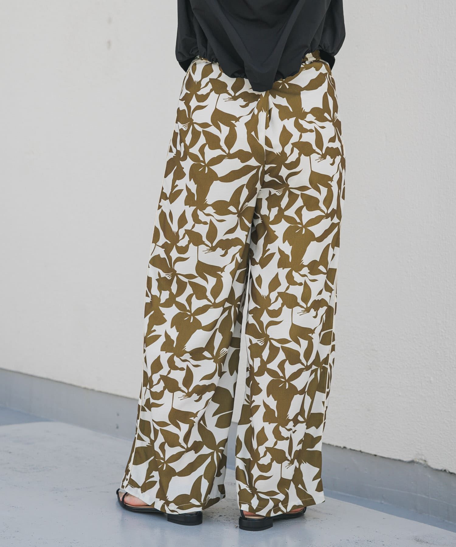 SENSE OF PLACE by URBAN RESEARCH「リーフプリントイージーパンツ」|その他|