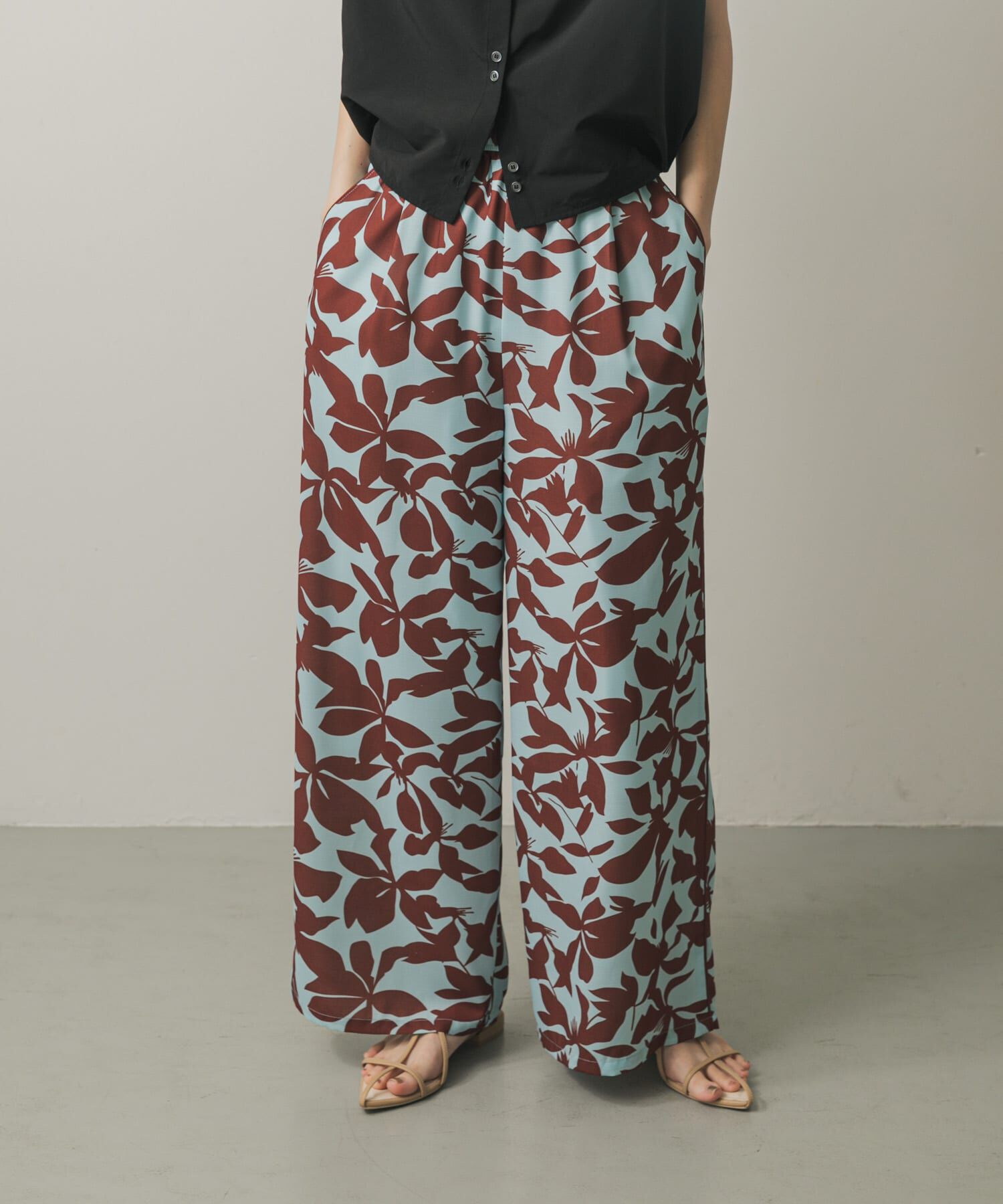 SENSE OF PLACE by URBAN RESEARCH「リーフプリントイージーパンツ」|その他|