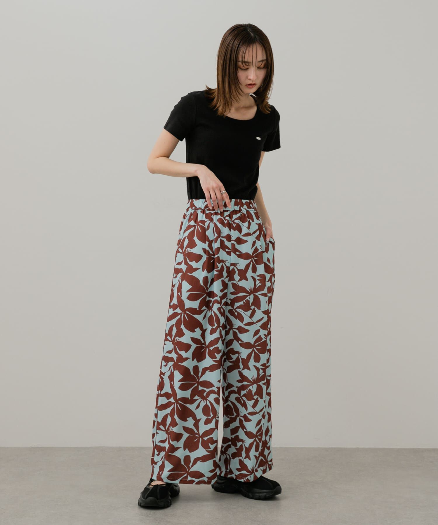 SENSE OF PLACE by URBAN RESEARCH「リーフプリントイージーパンツ」|その他|