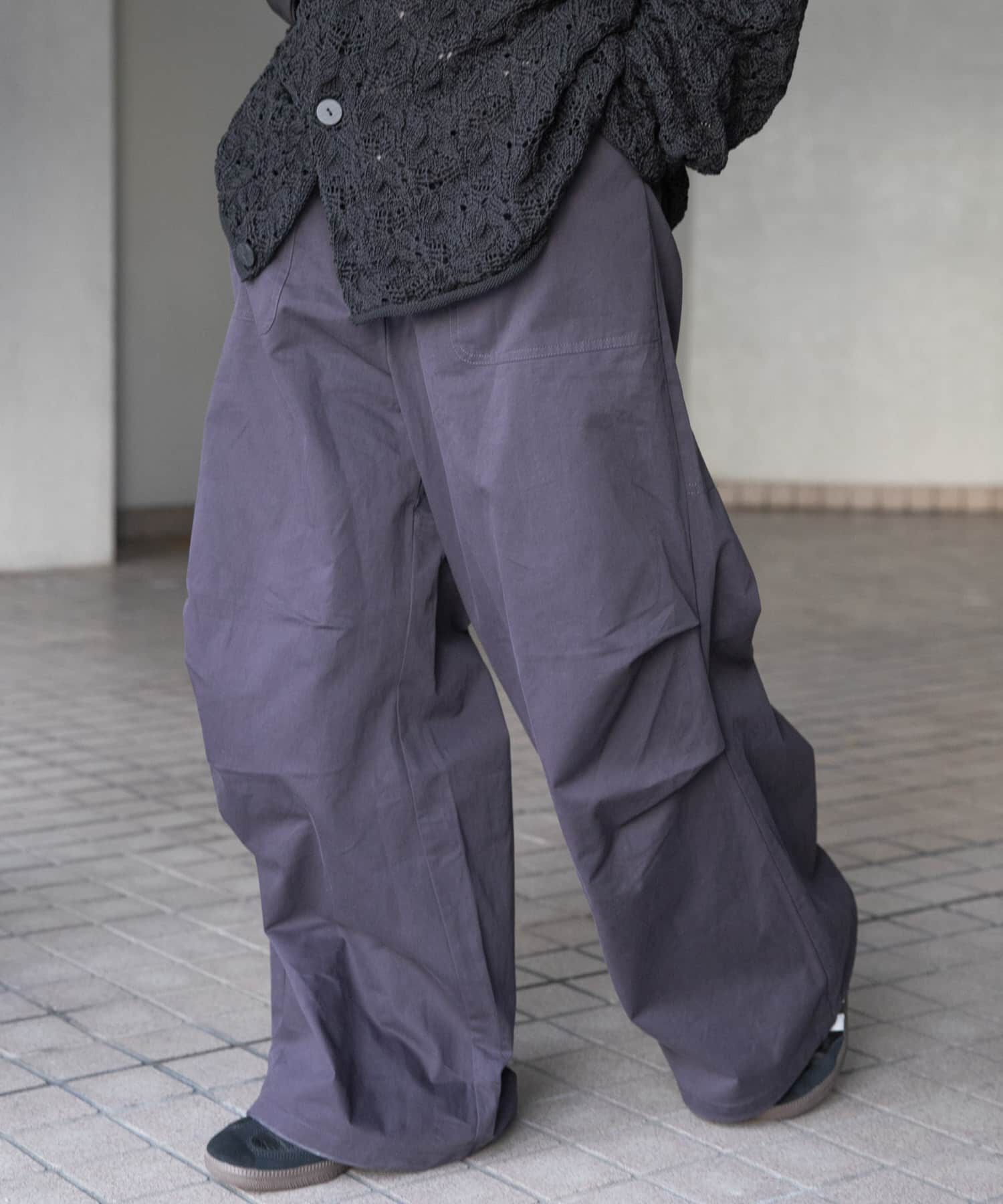 SENSE OF PLACE by URBAN RESEARCH「ベイカーワイドパンツ」|その他|ネイビー