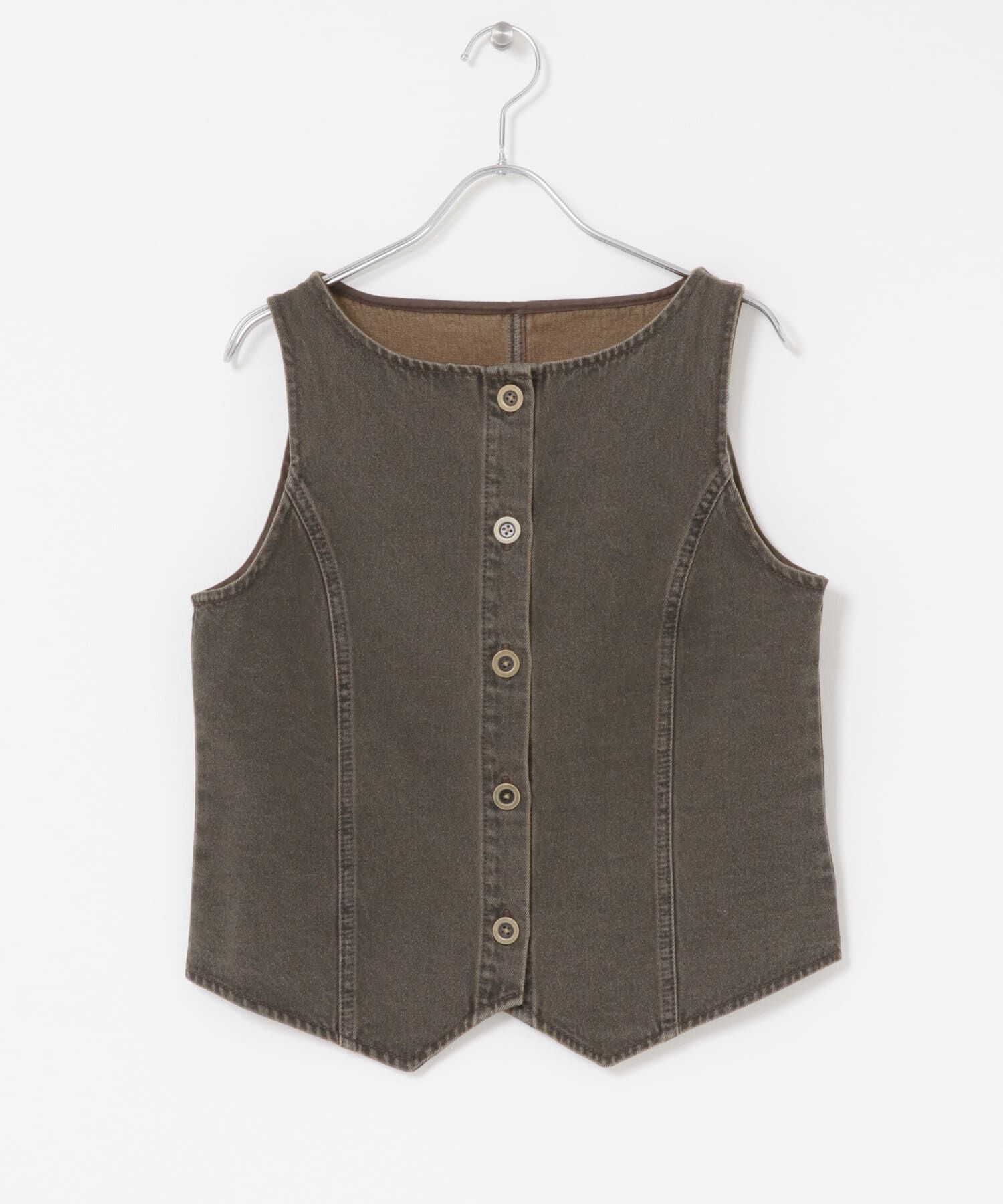 SENSE OF PLACE by URBAN RESEARCH「デニムコンパクトジレ」|ベスト・ジレ|