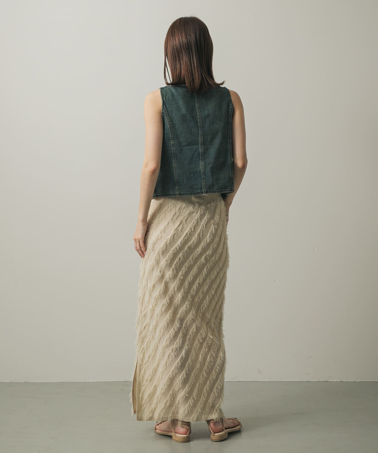 SENSE OF PLACE by URBAN RESEARCH「デニムコンパクトジレ」|ベスト・ジレ|