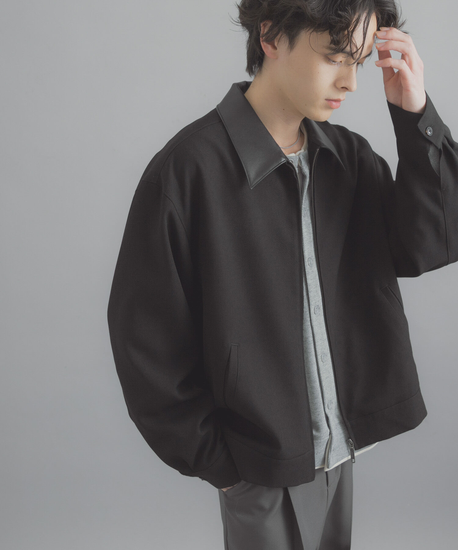 SENSE OF PLACE by URBAN RESEARCH「FLカラージップブルゾン」|ブルゾン・スタジャン|