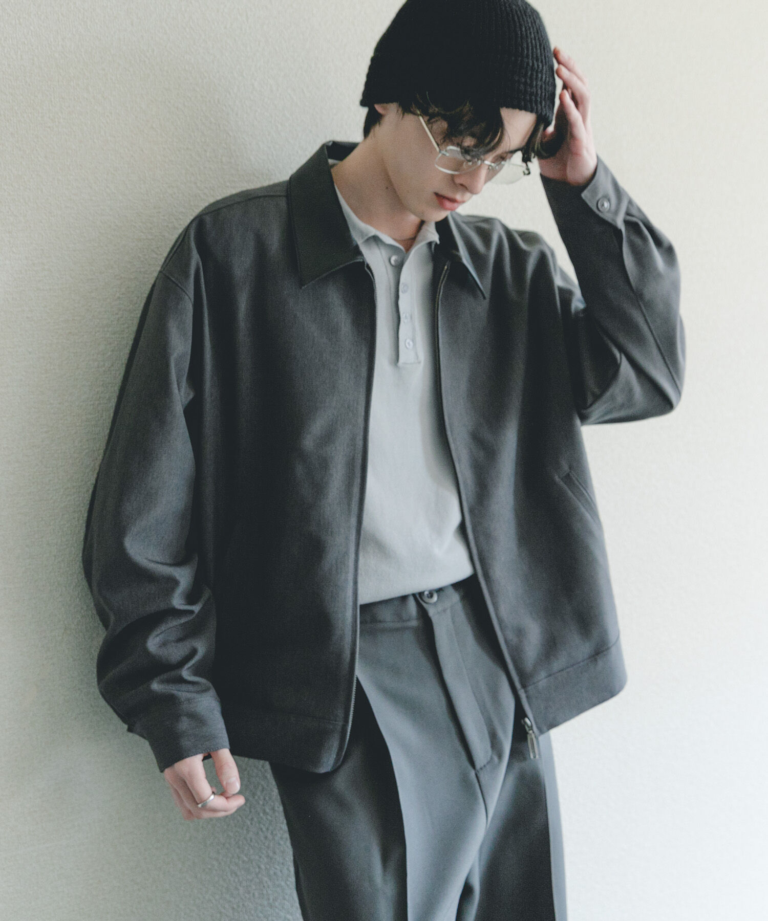 SENSE OF PLACE by URBAN RESEARCH「FLカラージップブルゾン」|ブルゾン・スタジャン|