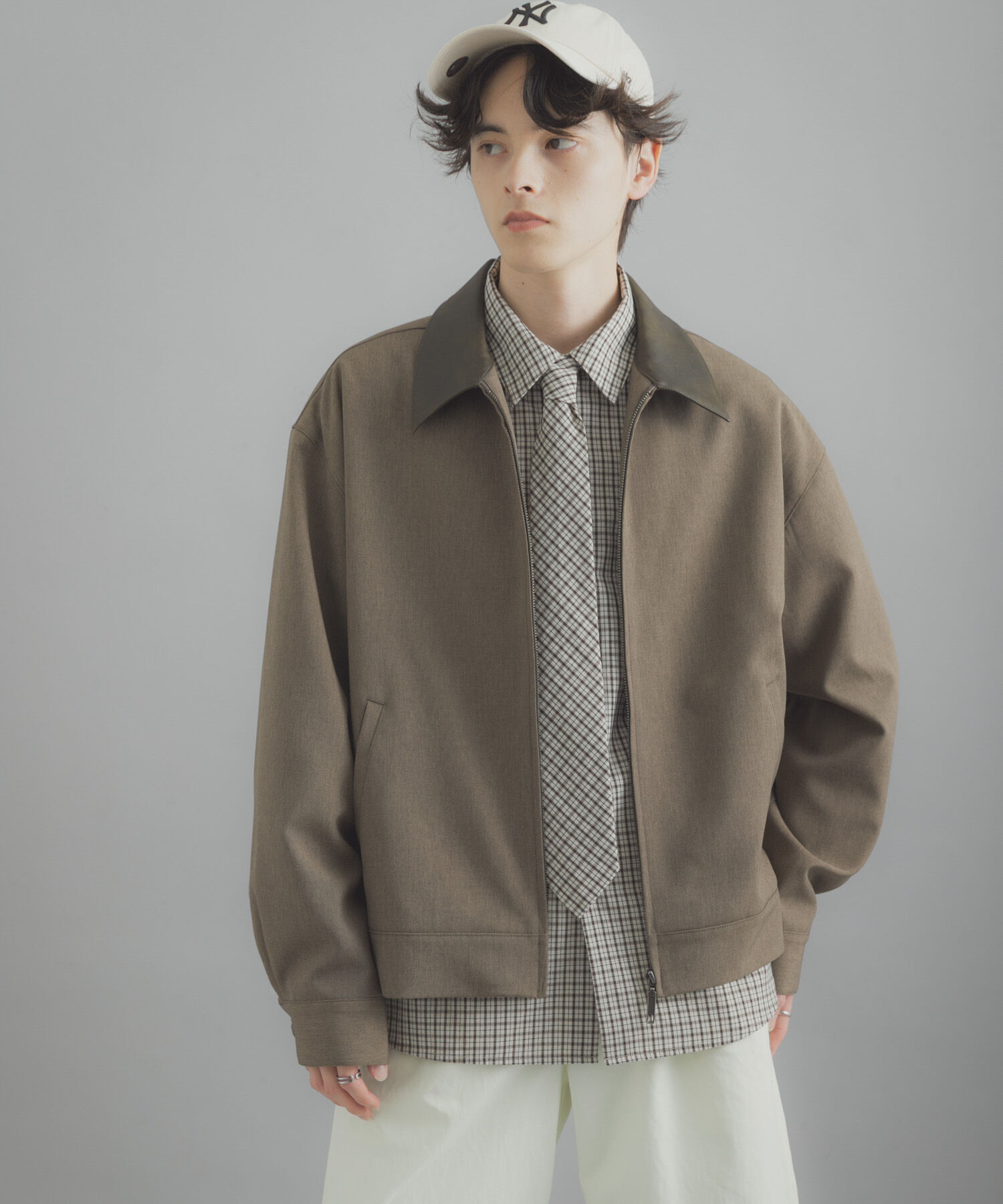 SENSE OF PLACE by URBAN RESEARCH「FLカラージップブルゾン」|ブルゾン・スタジャン|